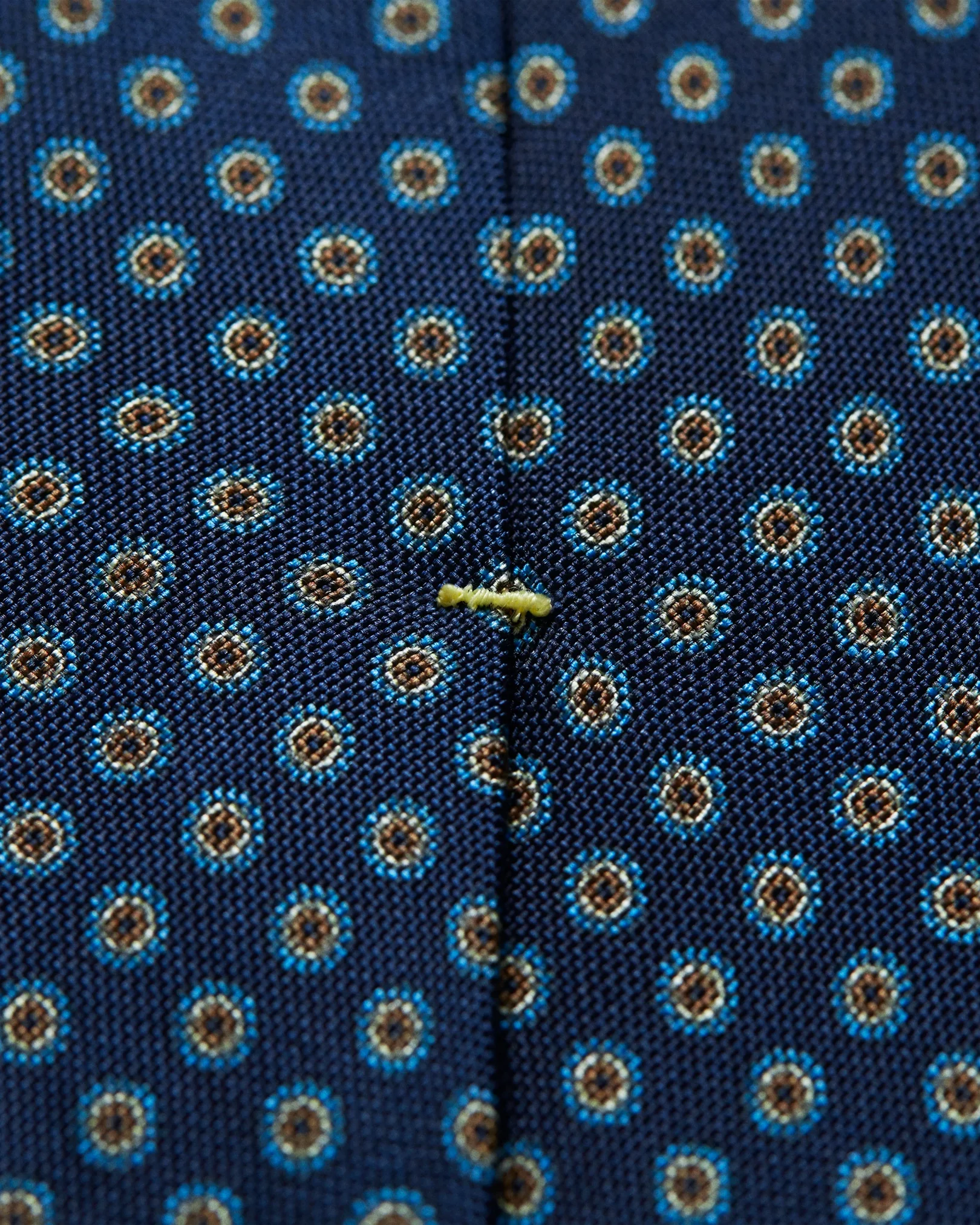 Eton - navy blue geometric