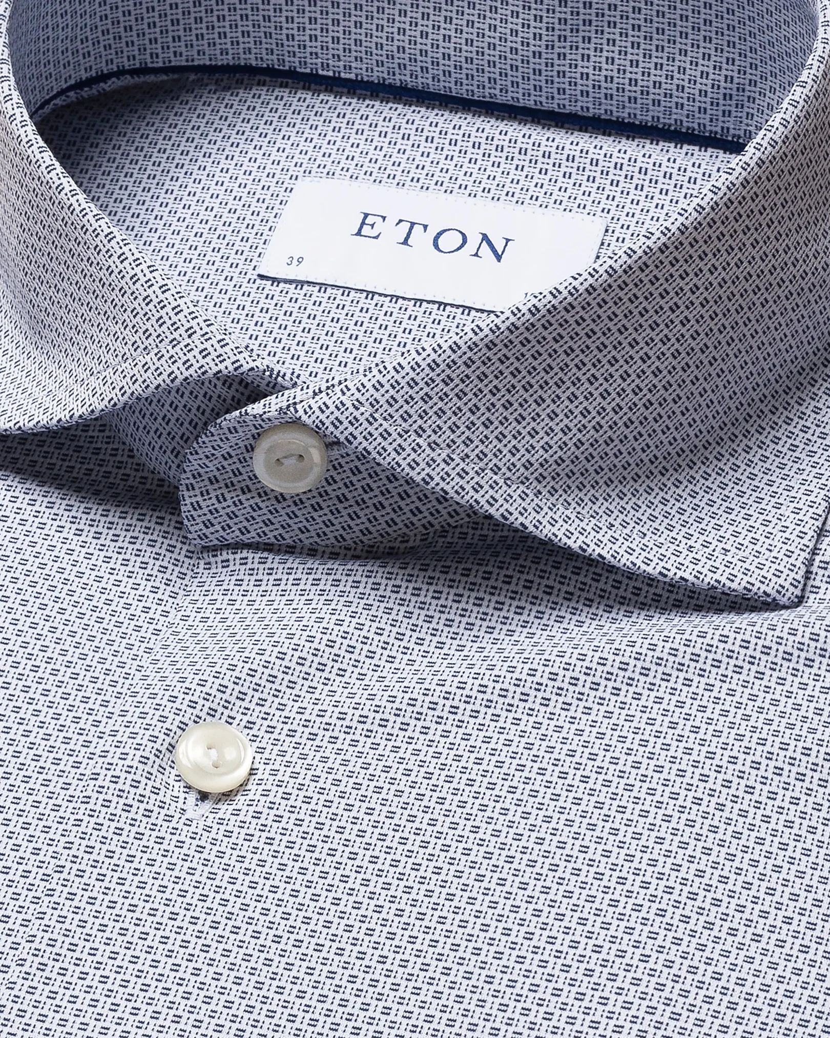 Eton - dark blue 4 way stretch