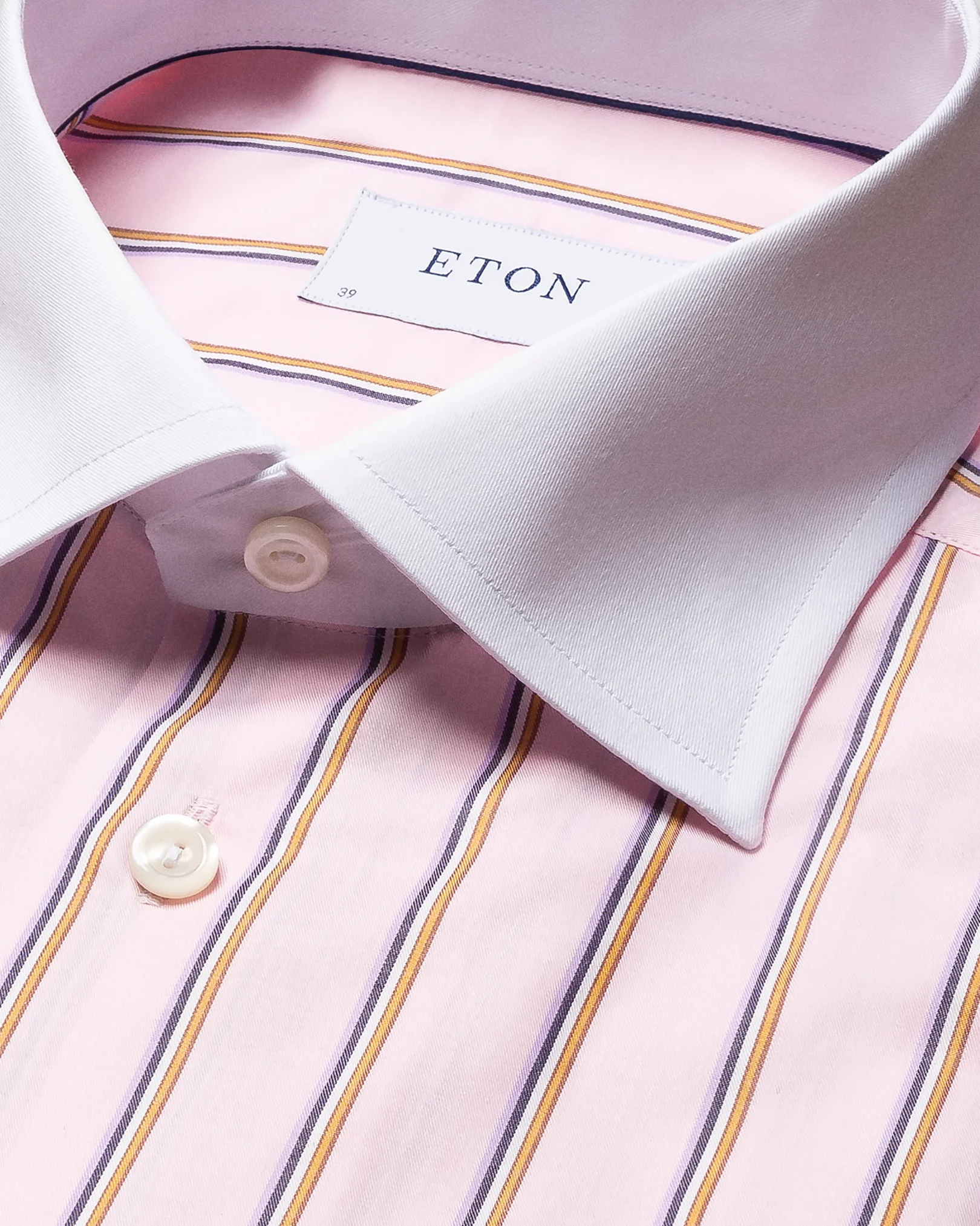 Eton - pink fine twill