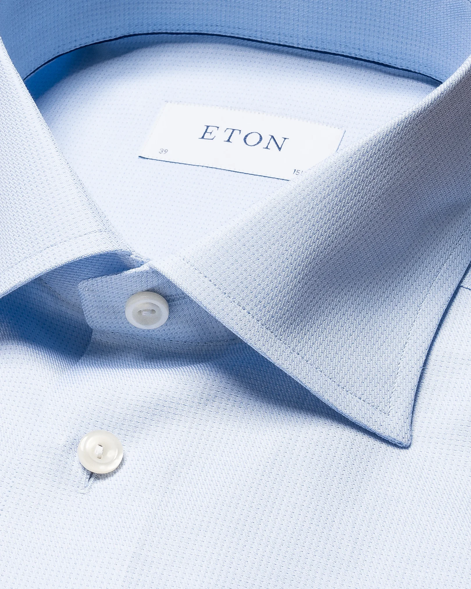 Eton - woven pin dot signature twill