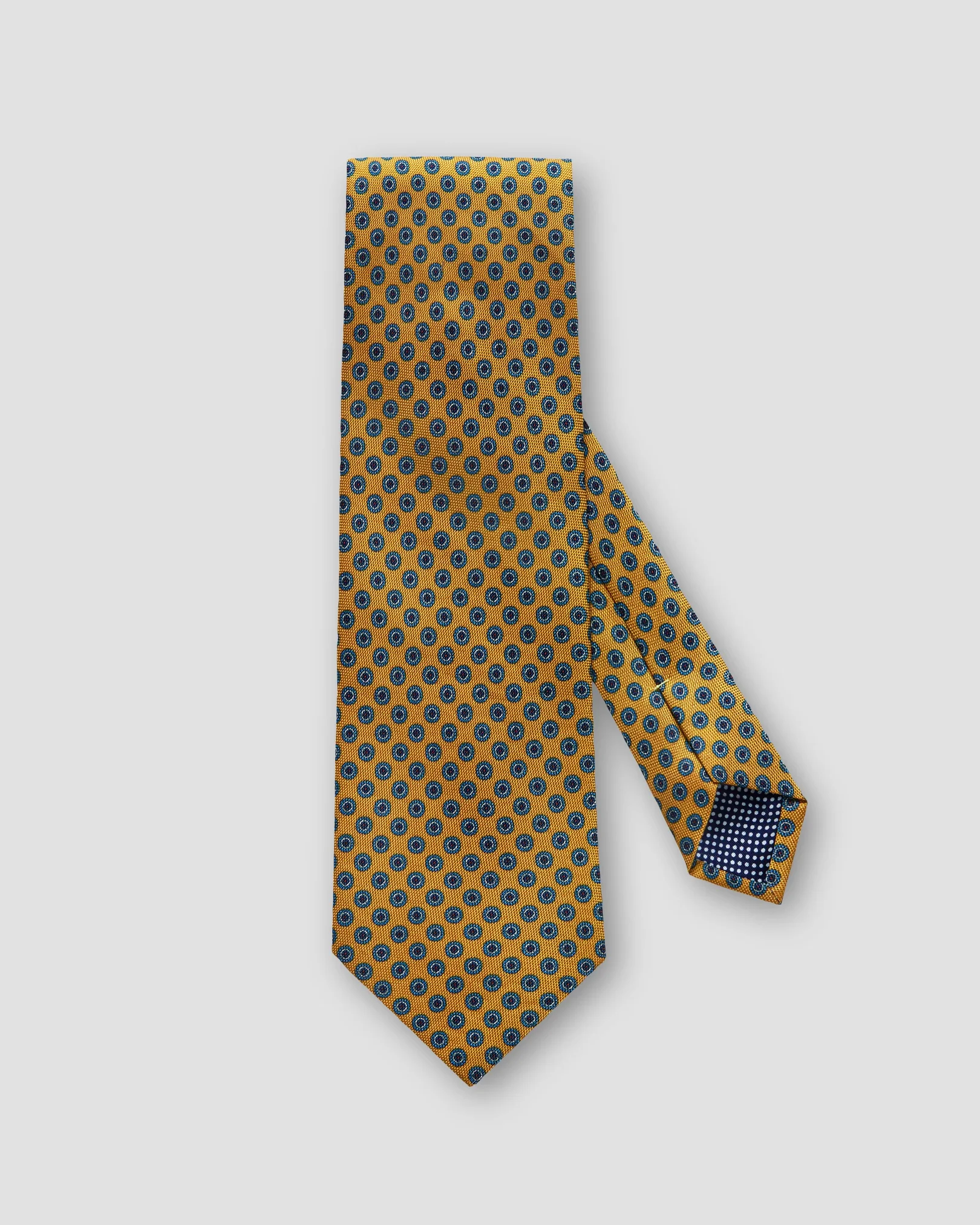 Eton - orange geometric tie