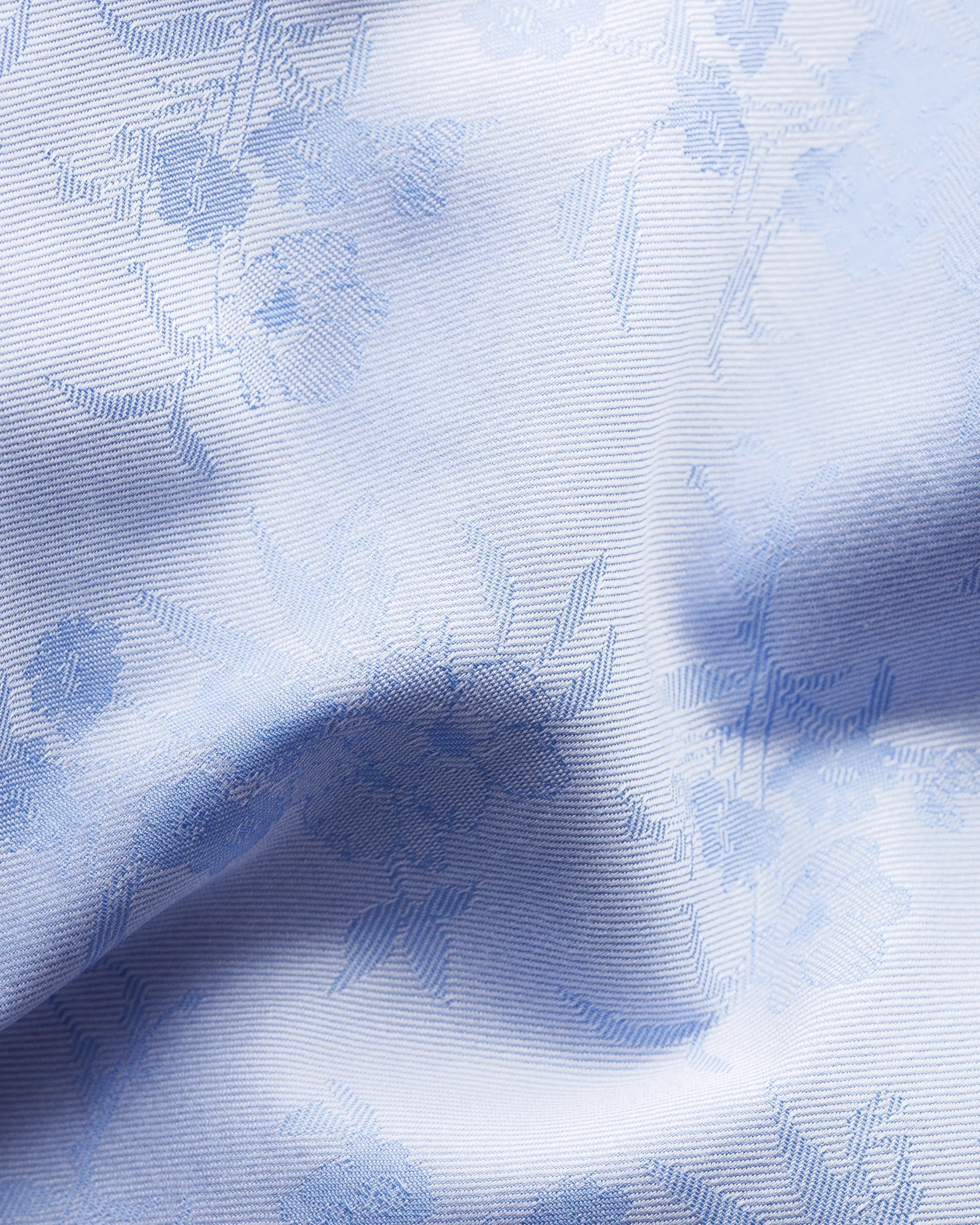 Eton - light blue jacquard