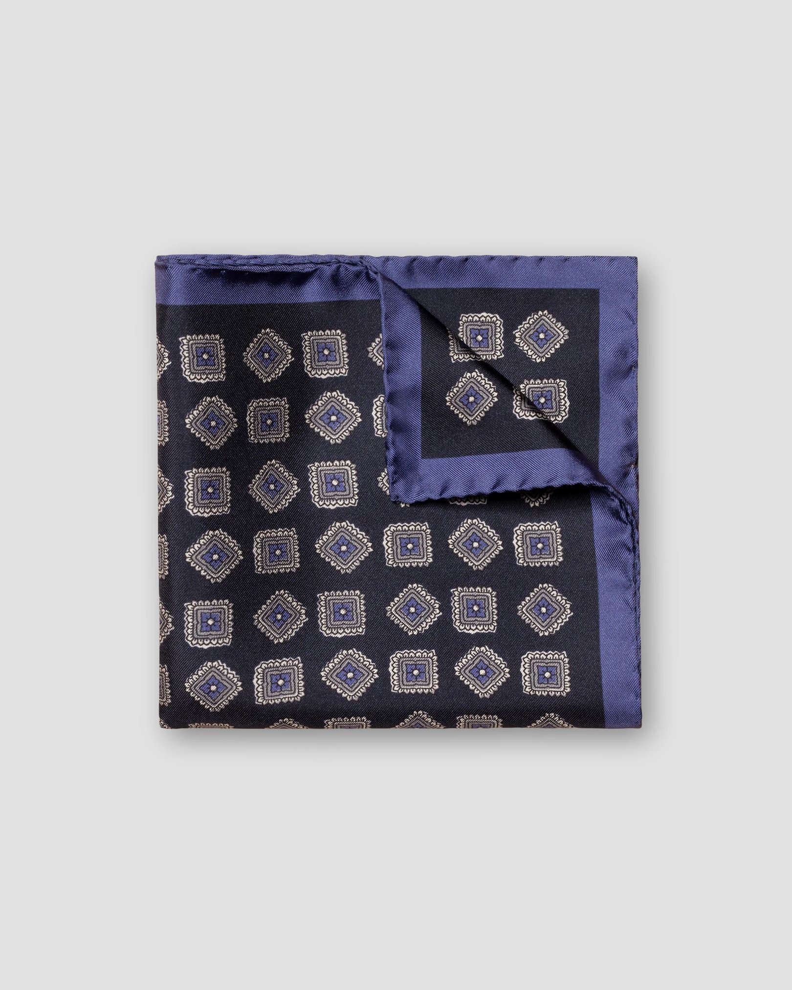 Eton - black pocket square
