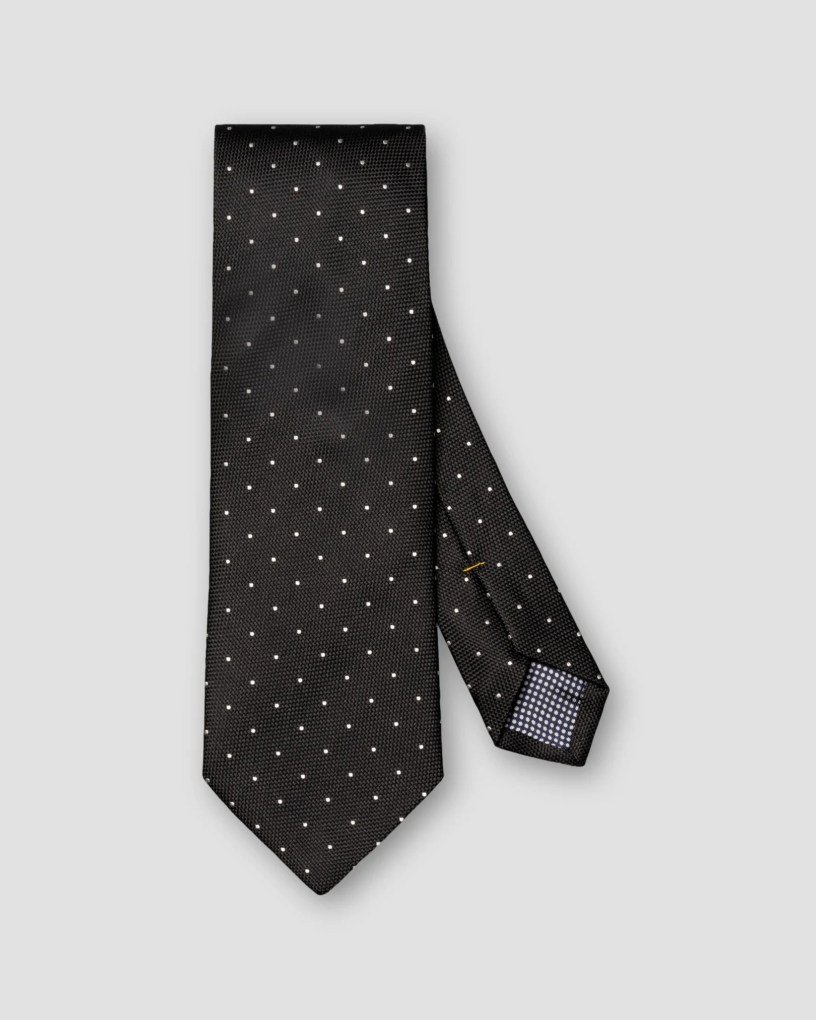 Eton - Polka Dot Woven Silk Tie