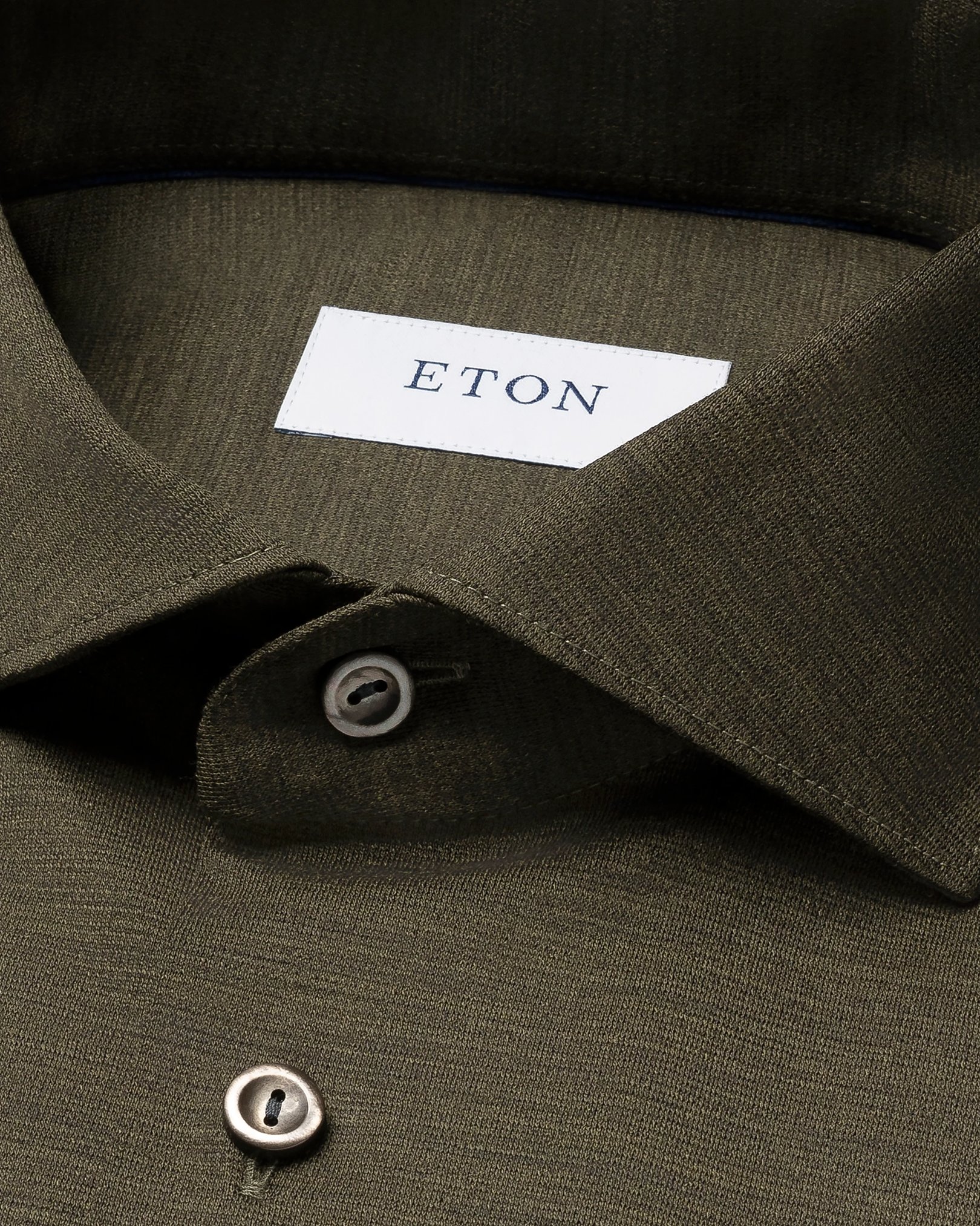 Eton - dark green wool