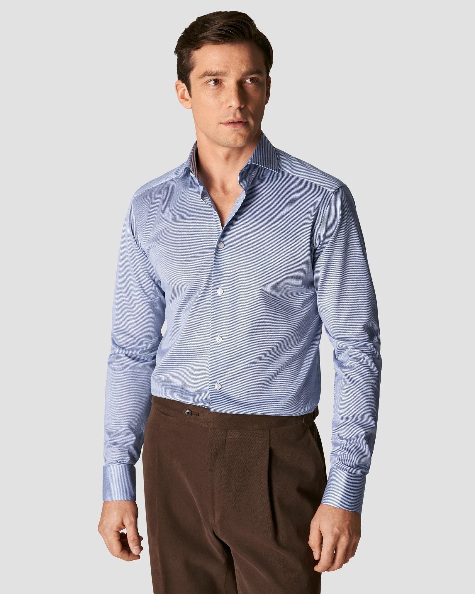 Eton - dark blue knit king