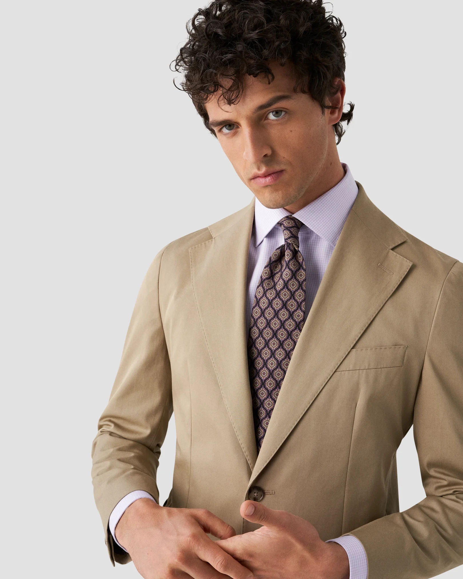 Eton - light purple cottontencel