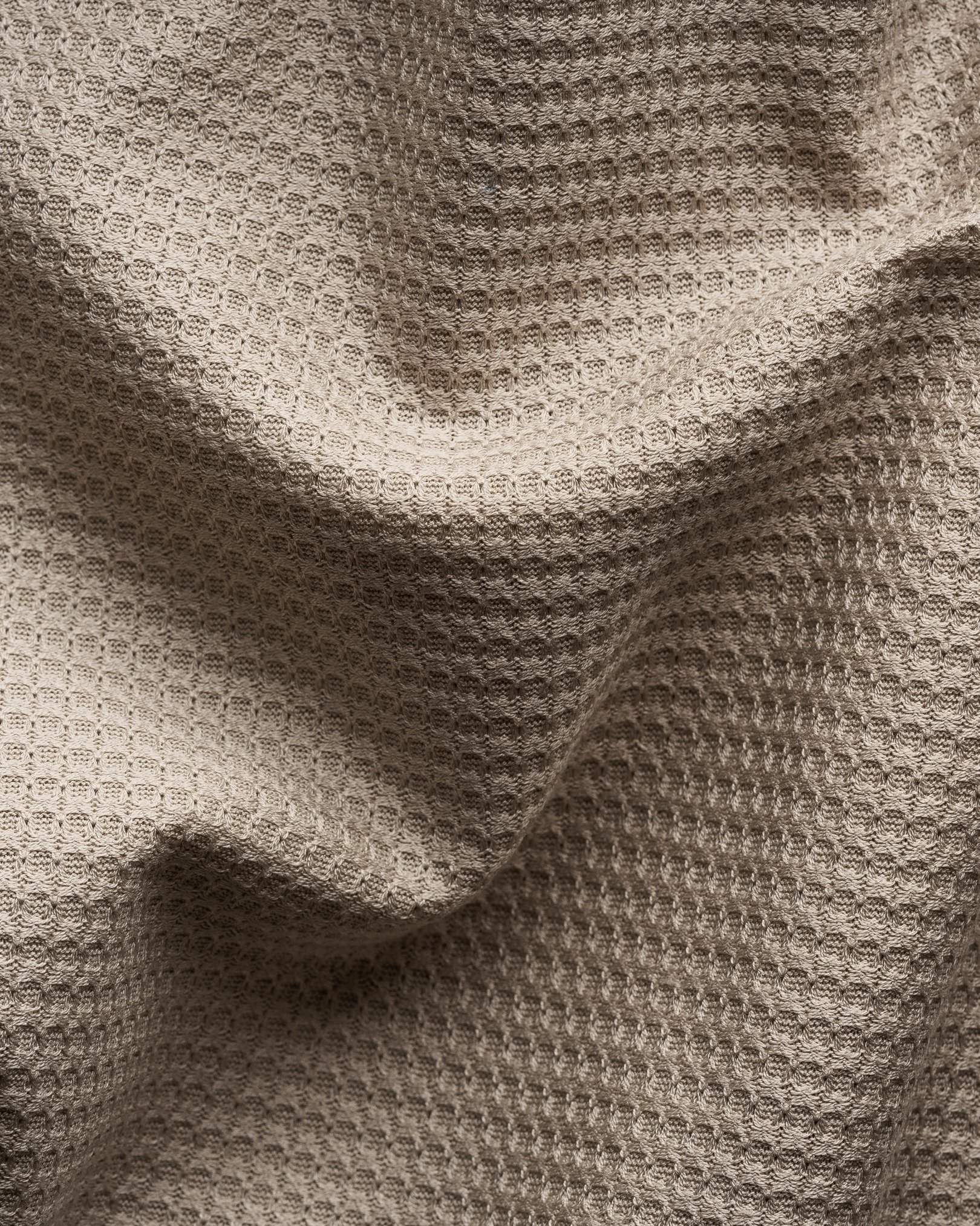 Eton - light grey jaquard jersey
