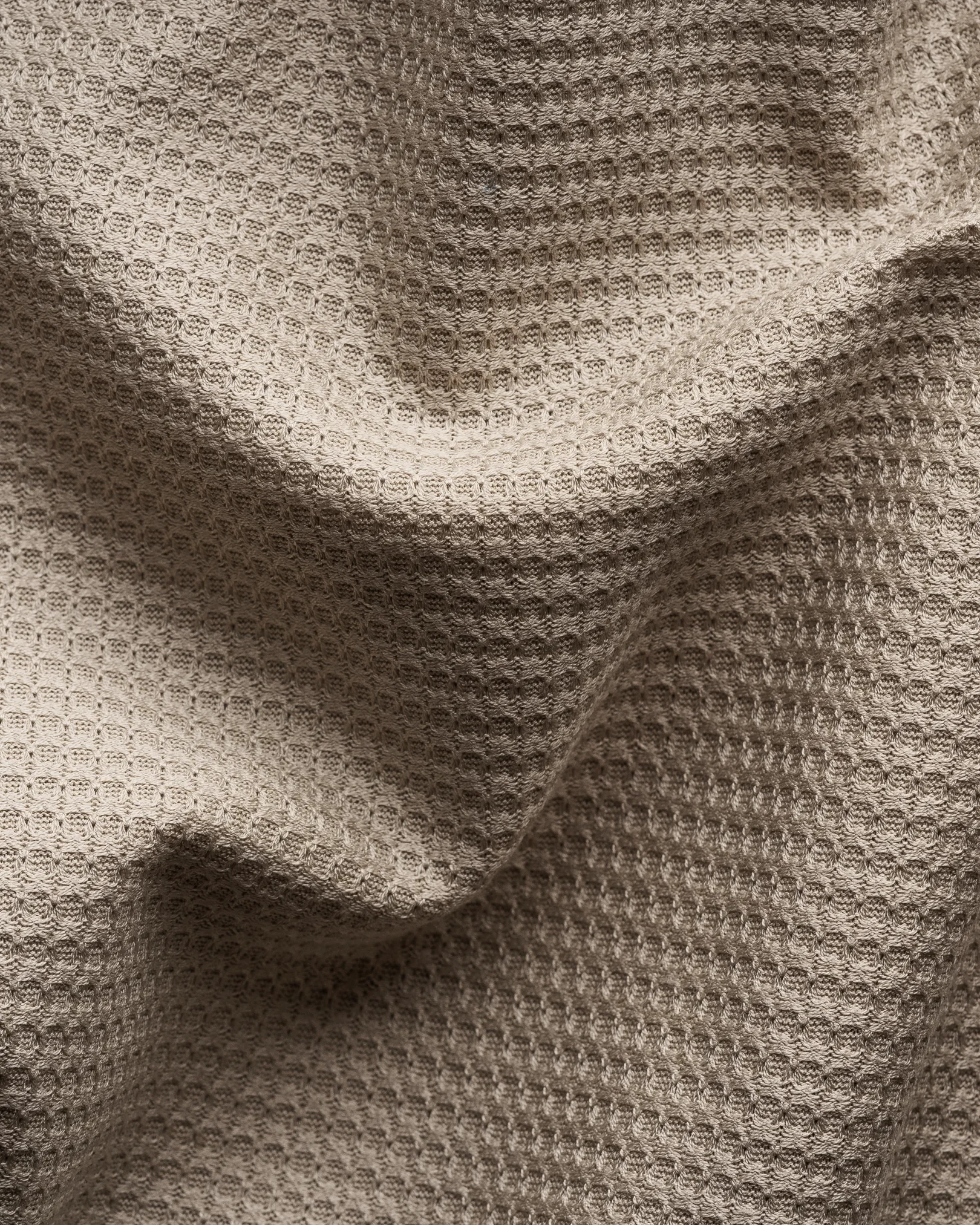 Eton - light grey jaquard jersey