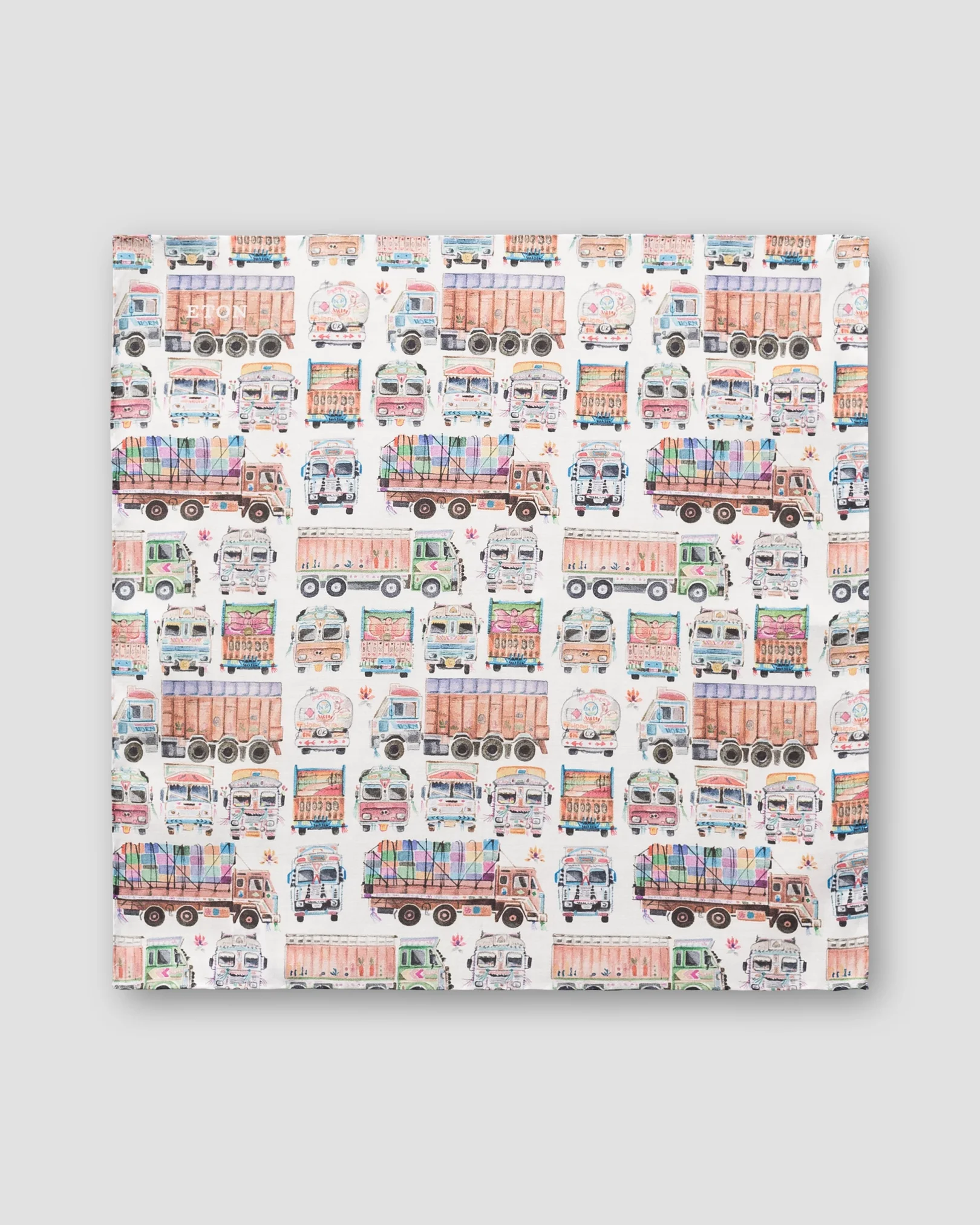 Eton - eton trucks pocket square