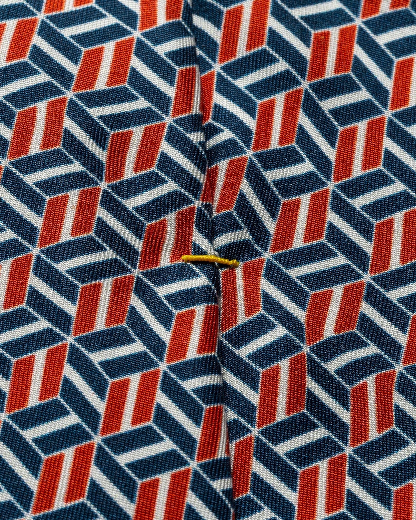 Eton - dark blue patterned silk tie