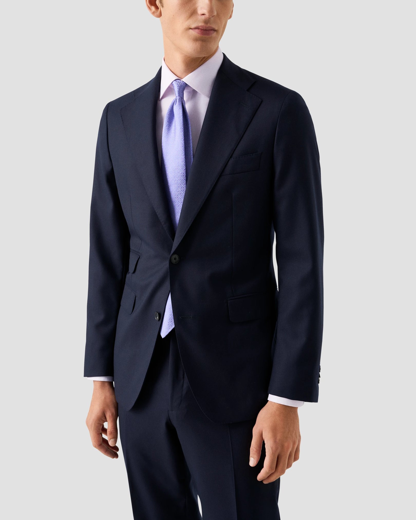 Eton - pink twill shirt