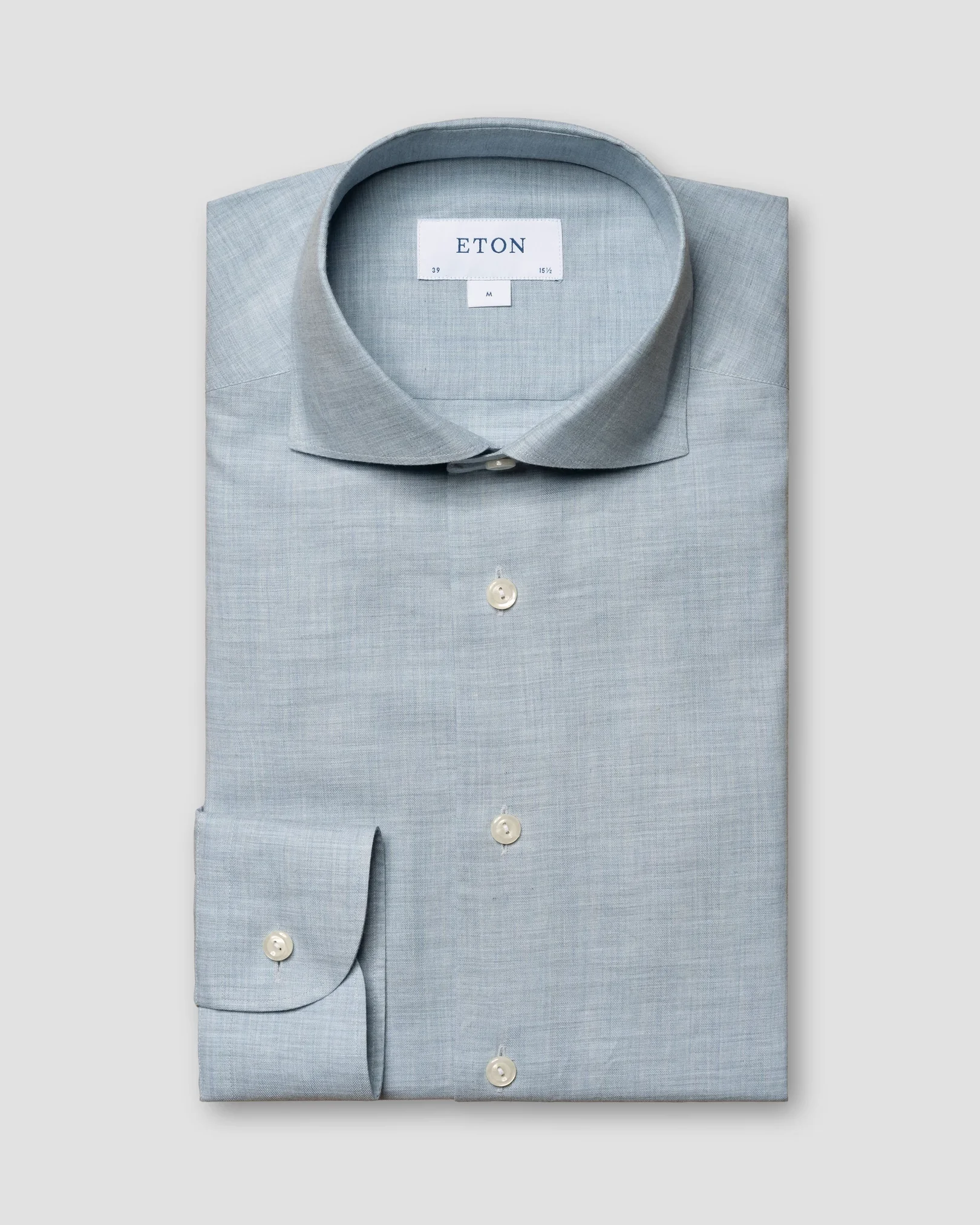 Eton - light blue flanell wide spread