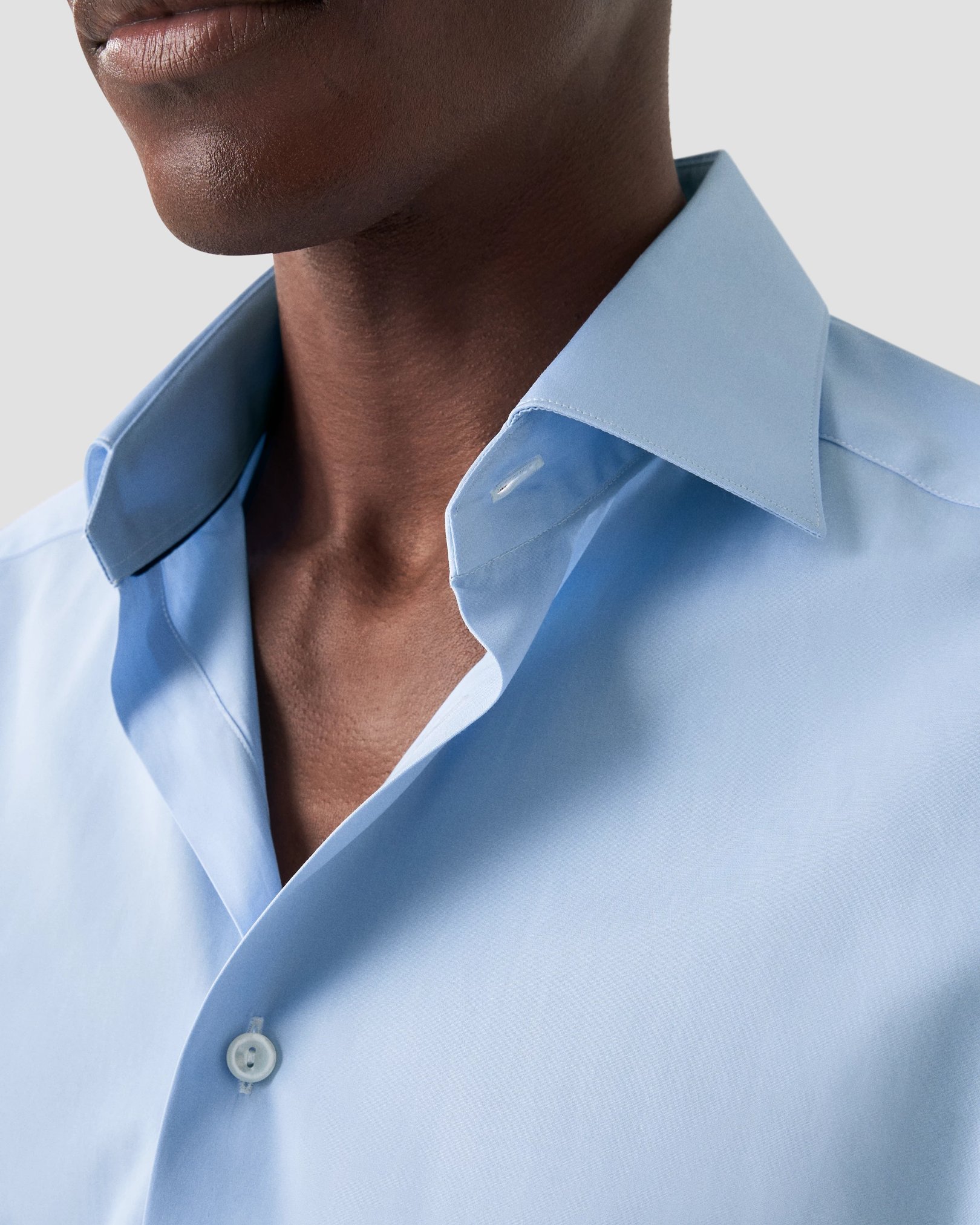 Eton - light blue downing cut away