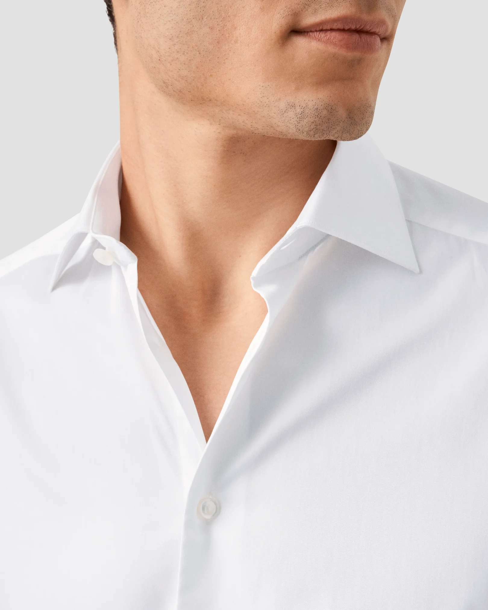 Eton - Hochwertiges Twill-Hemd in Uni-Farbe