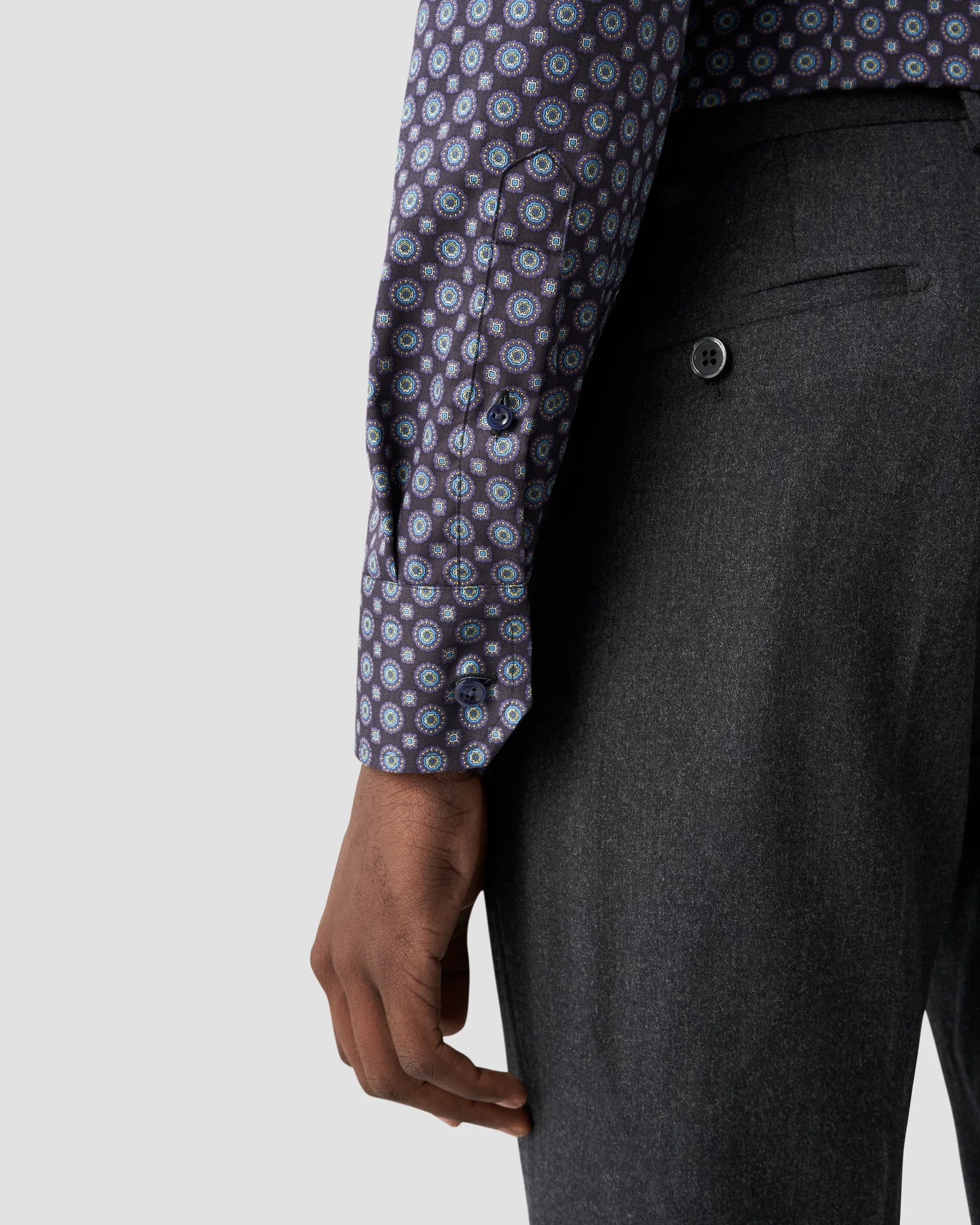 Eton - black twill