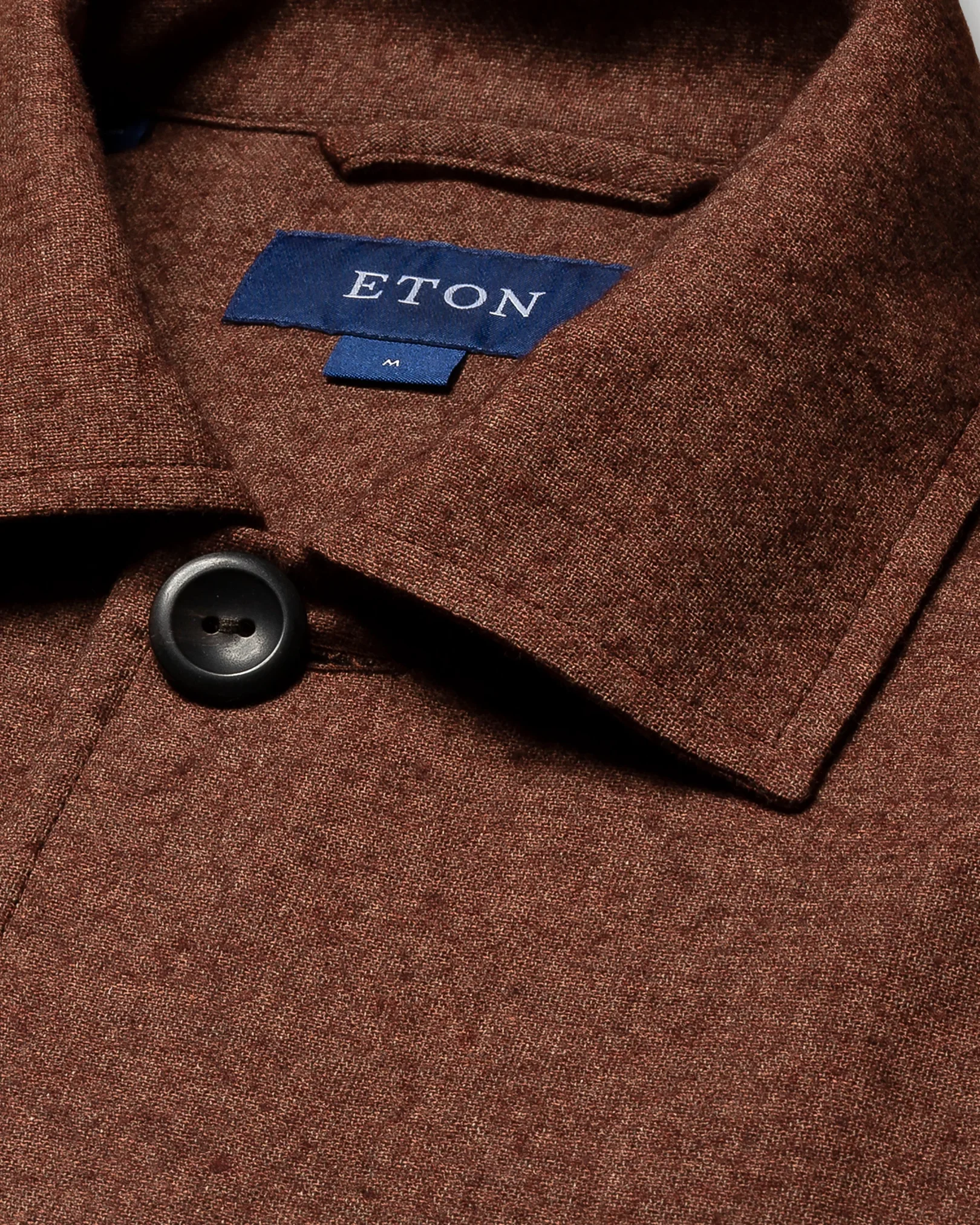 Eton - orange flannel overshirt
