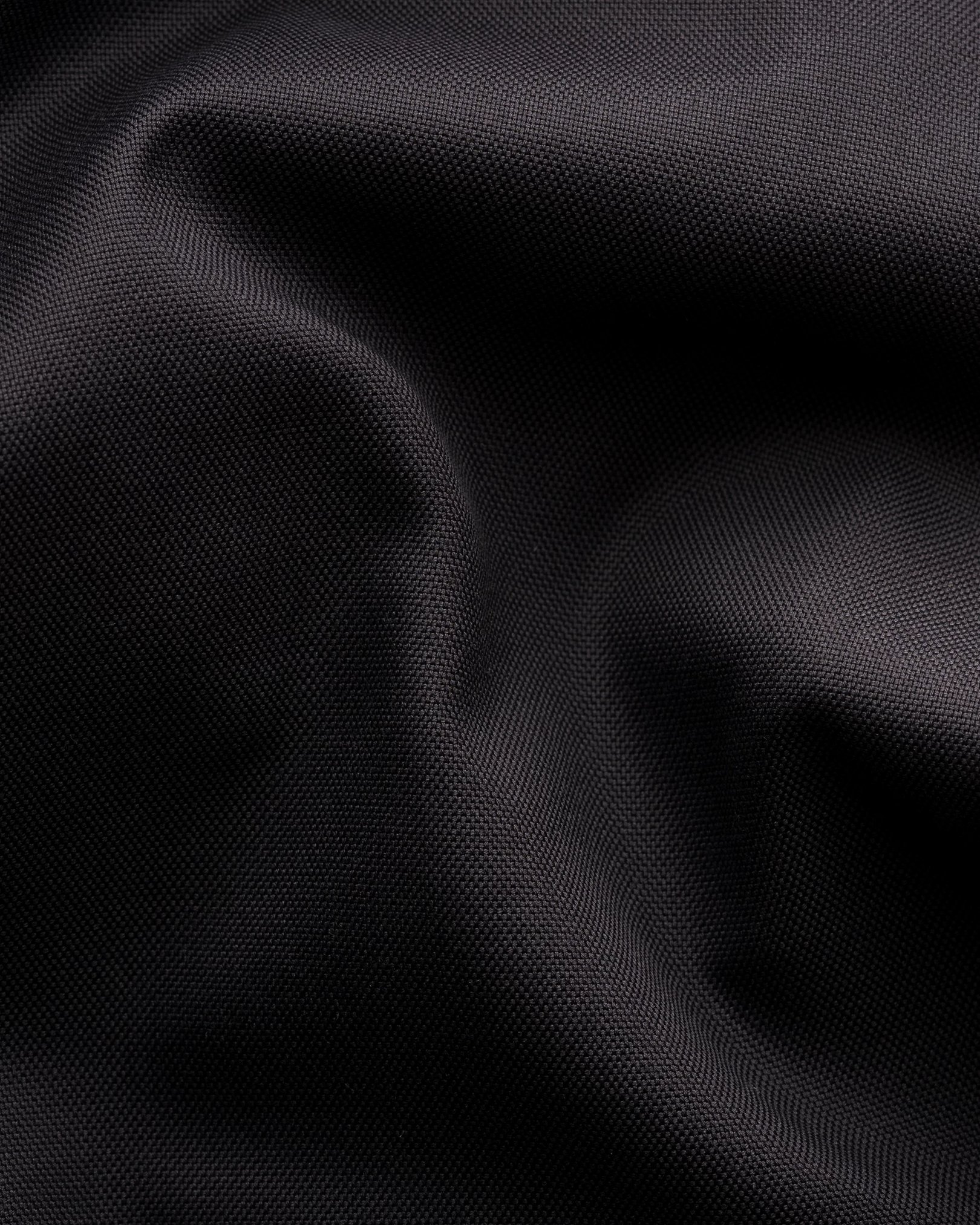 Eton - black semi solid signature dobby shirt