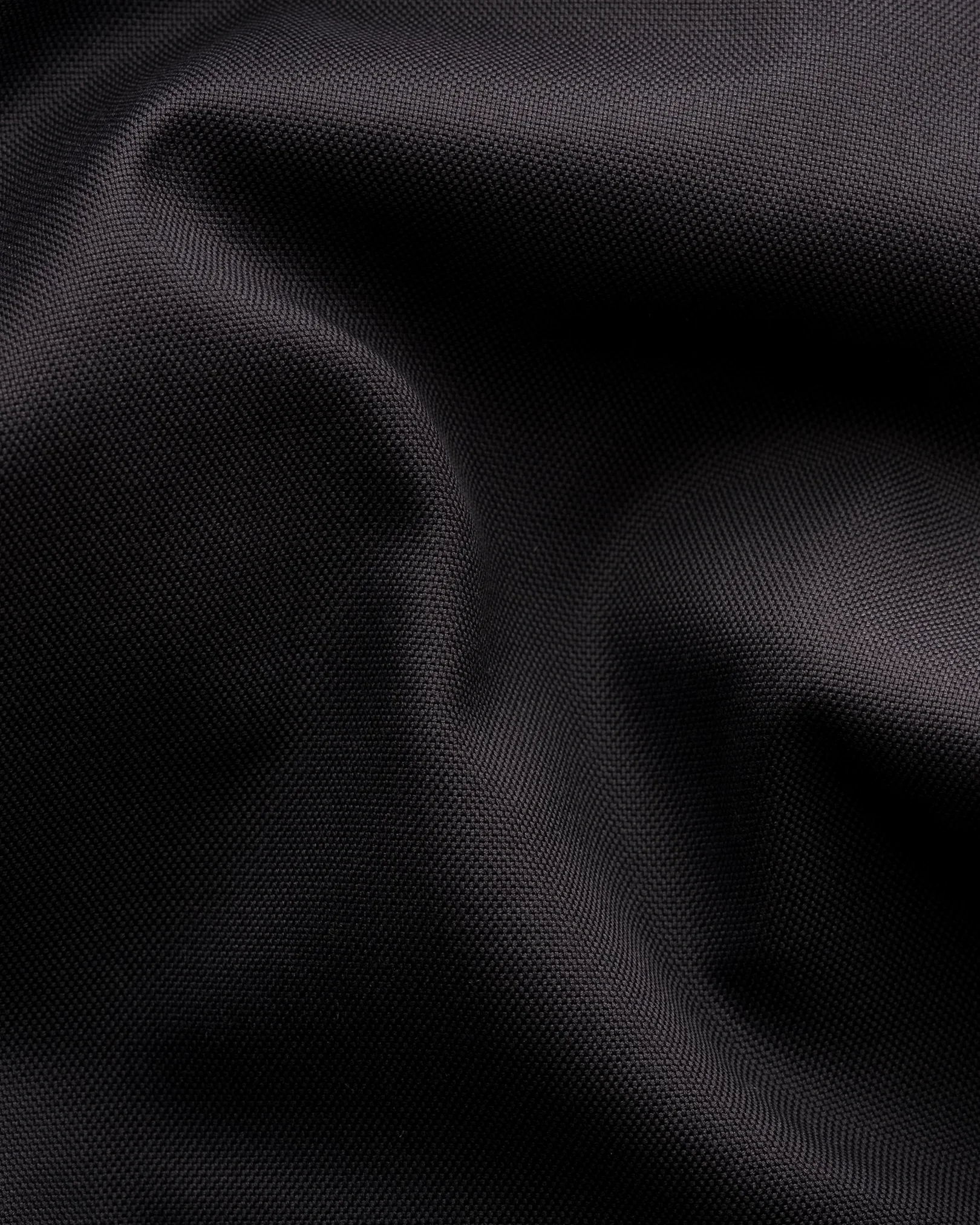 Eton - black semi solid signature dobby shirt