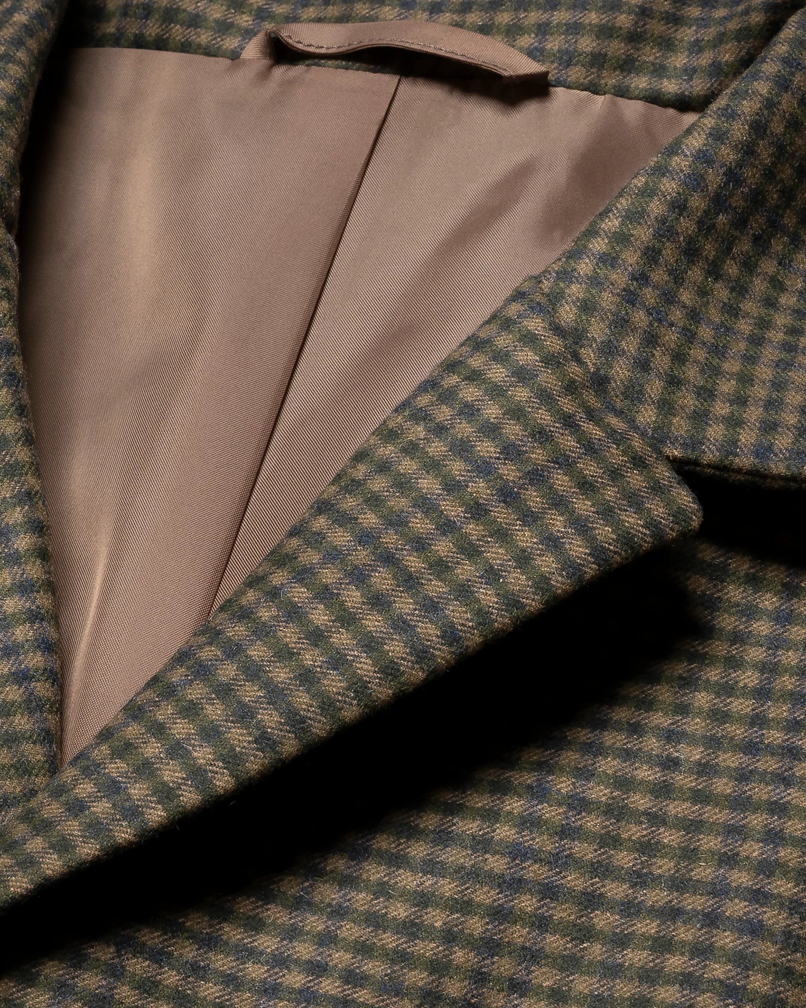 Eton - orange heavy flannel overshirt