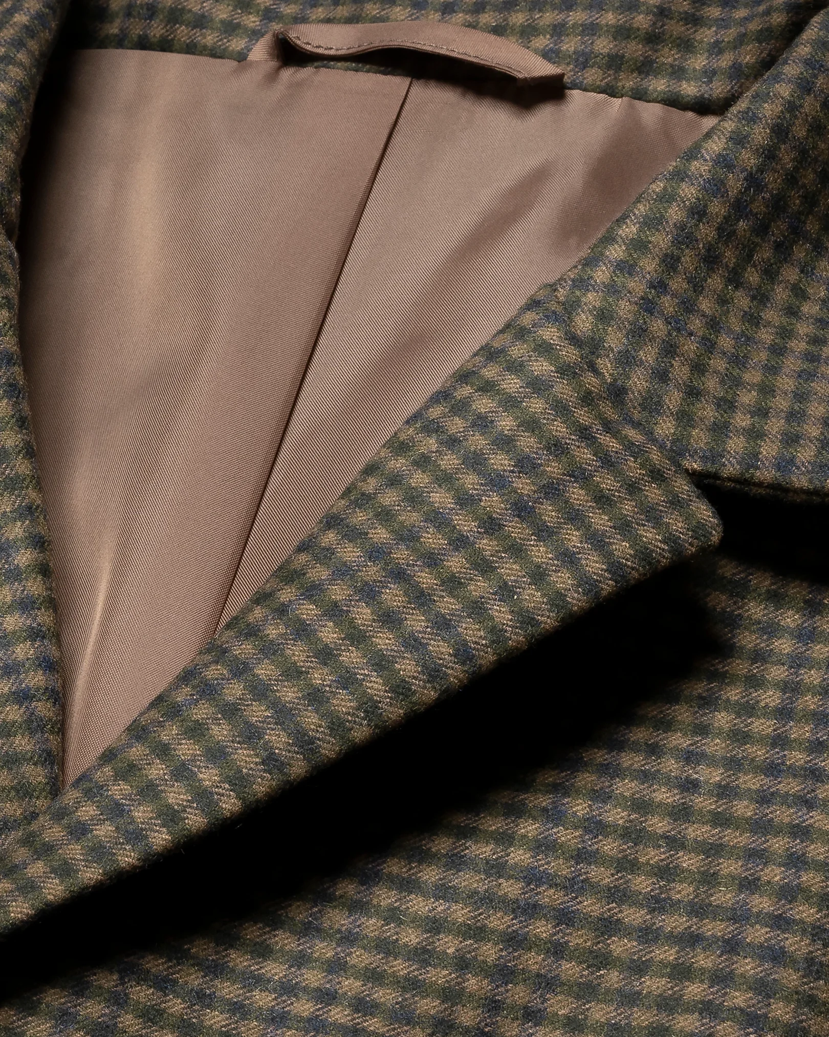 Eton - orange heavy flannel overshirt