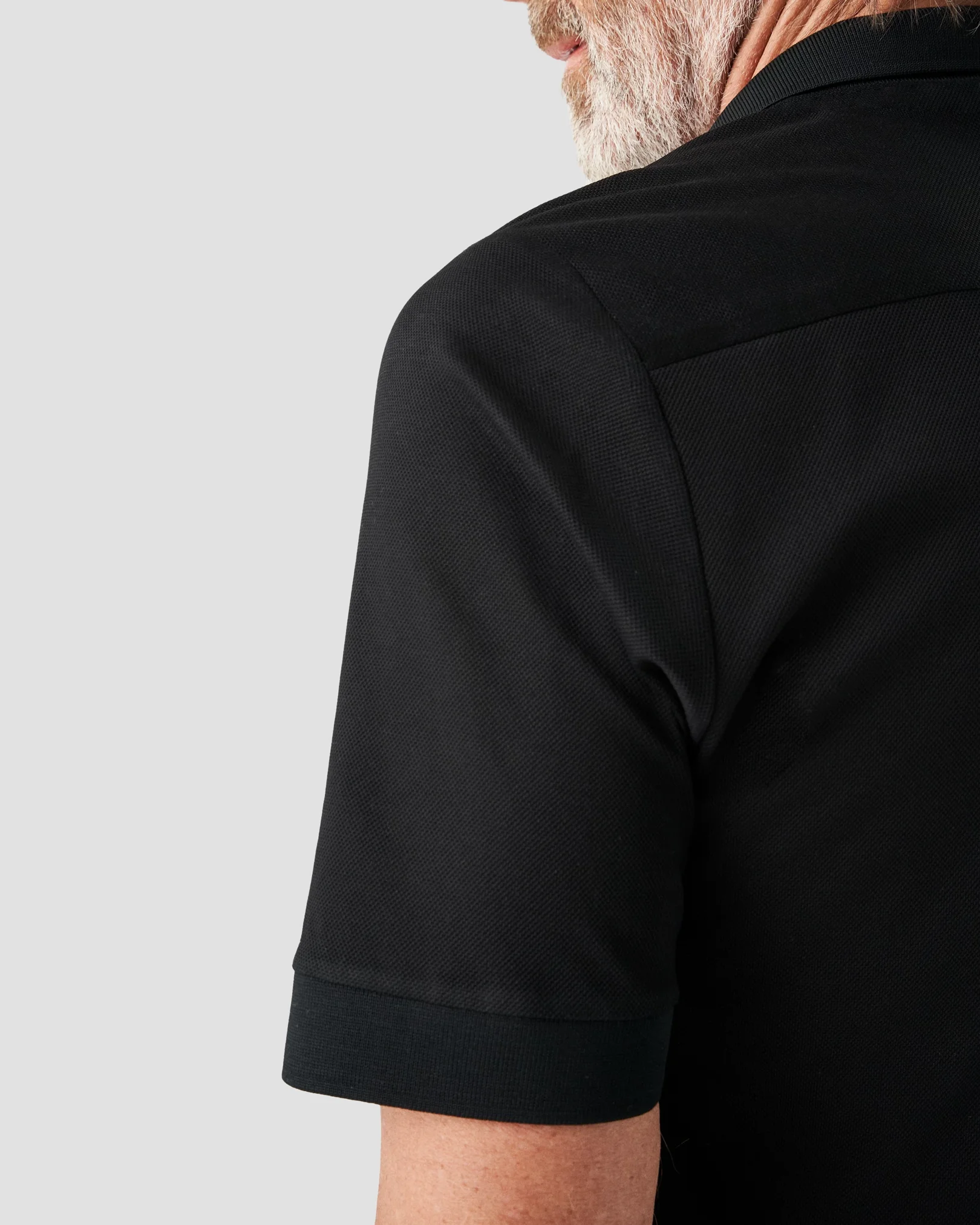 Eton - black doub heavy piquet