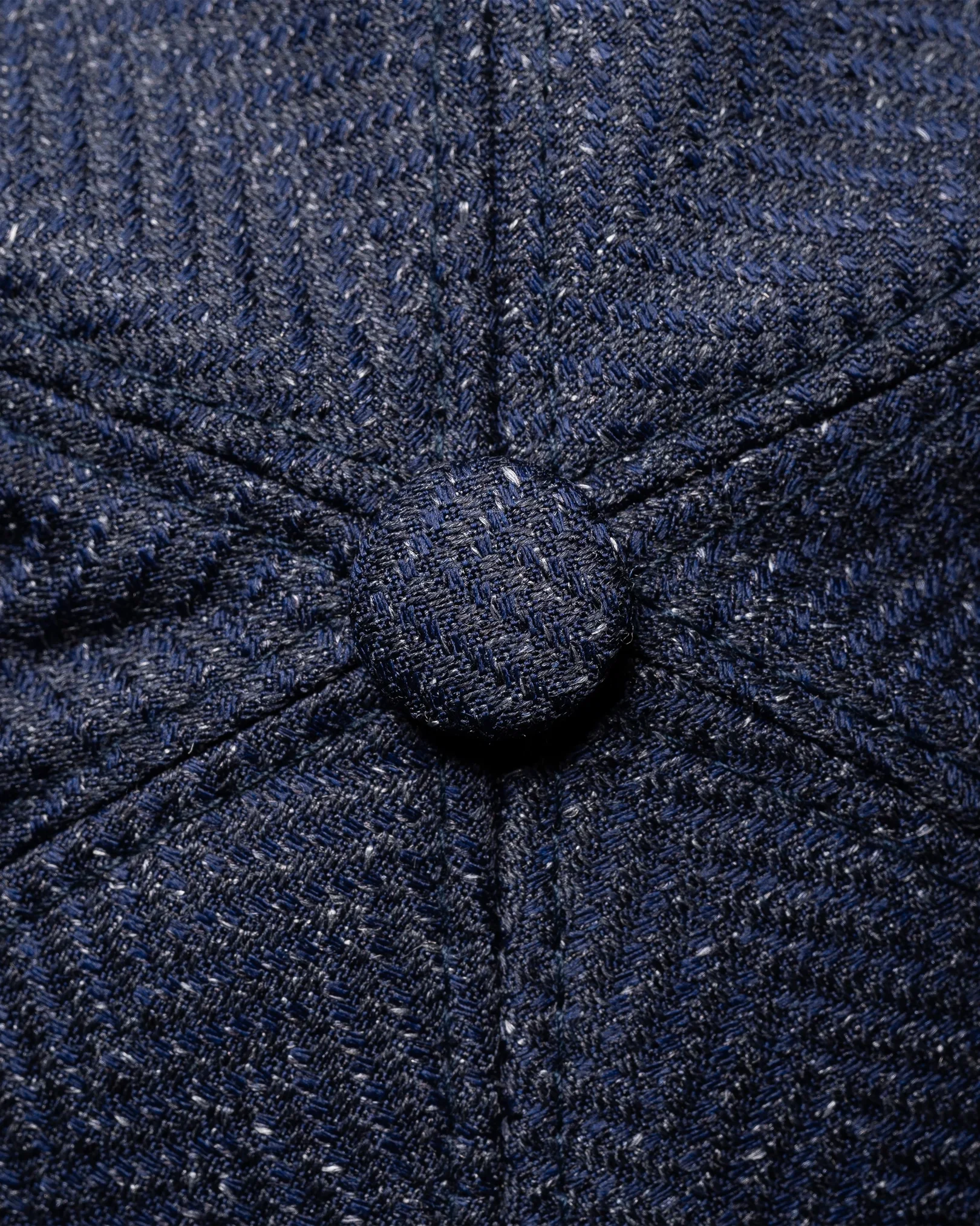 Eton - navy blue six panel cap