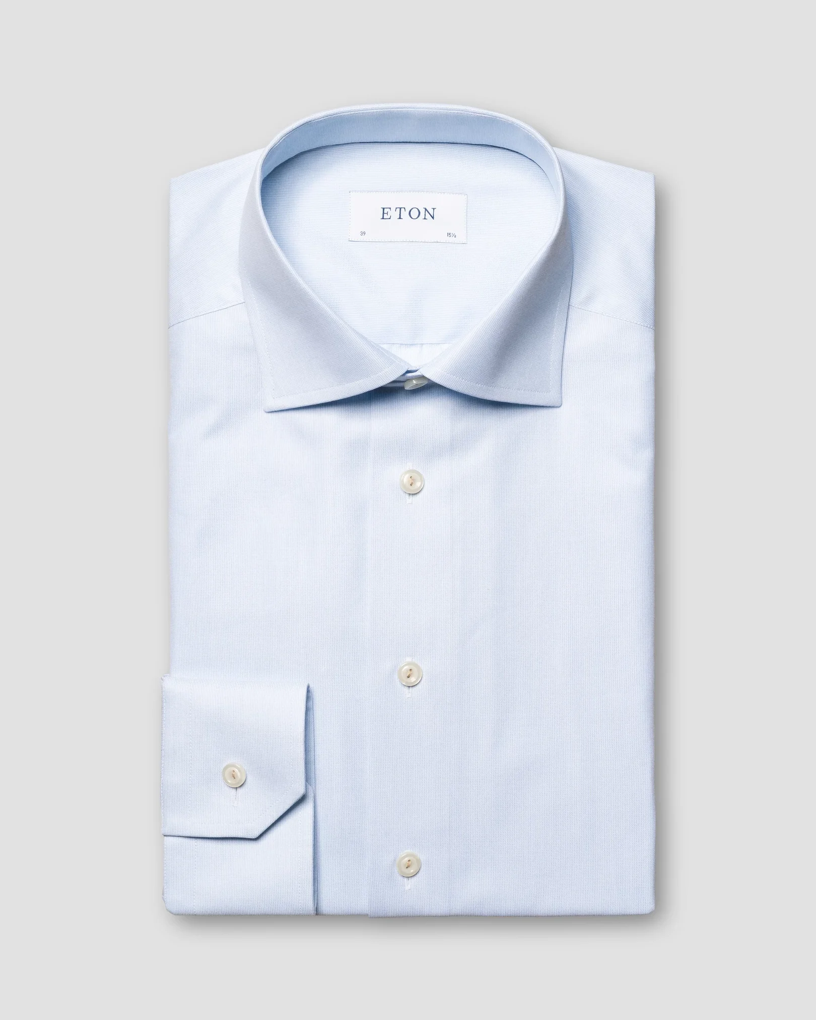 Eton - Light Blue Signature Twill Shirt