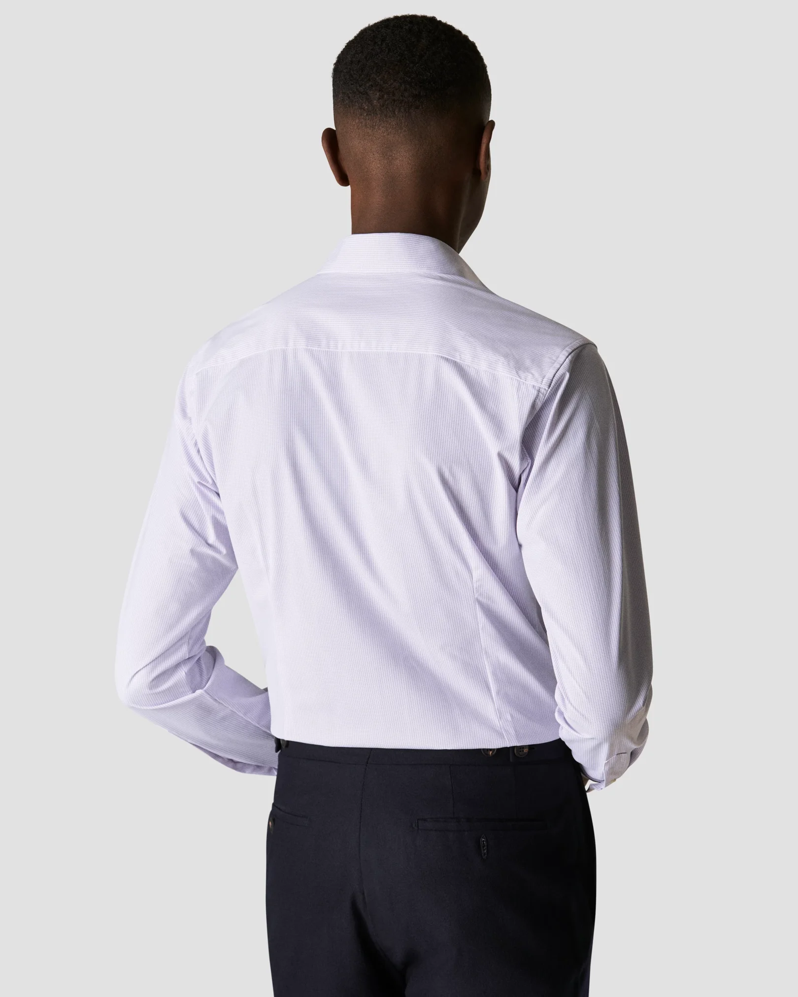 Eton - light purple four way stretch