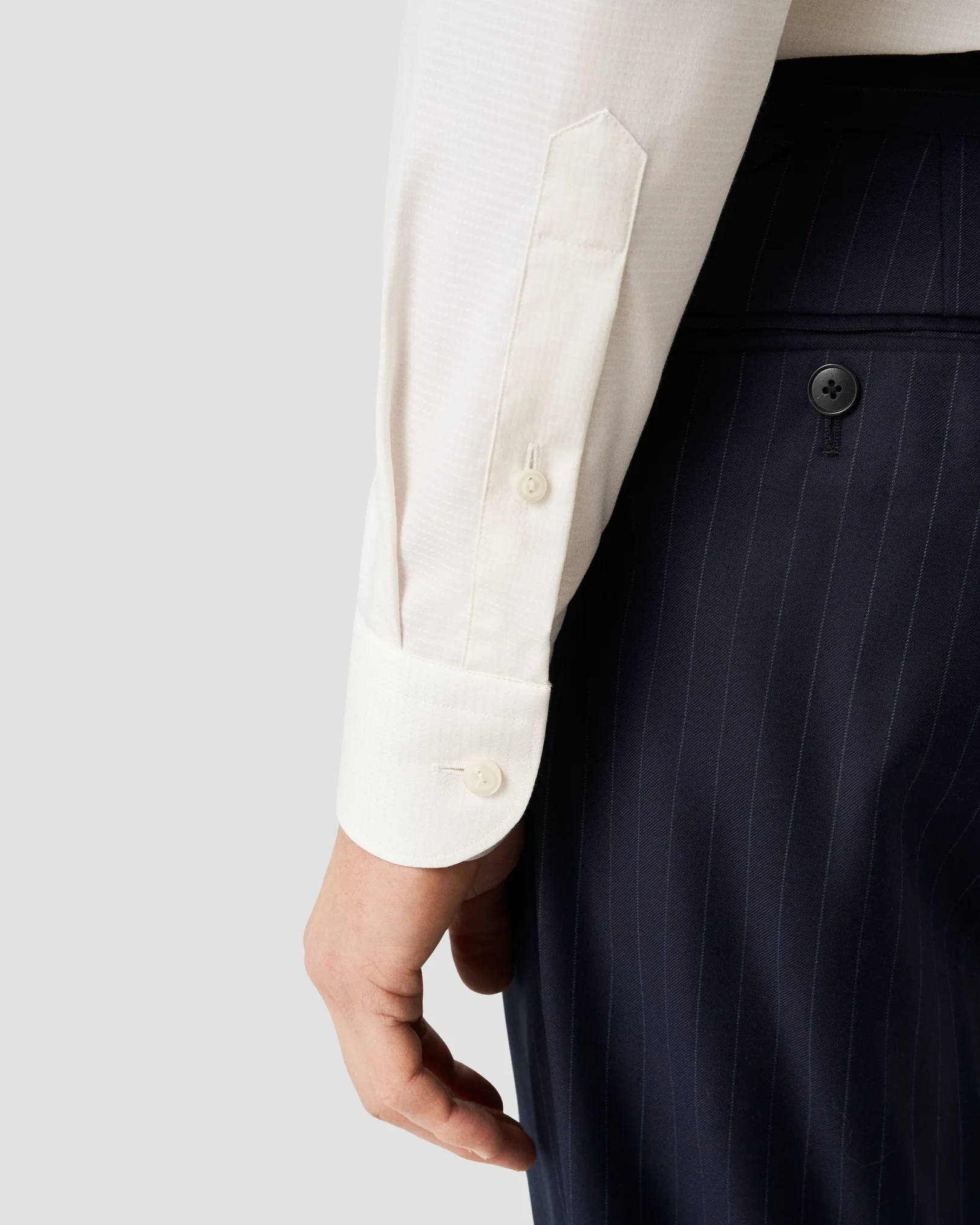 Eton - pin dot dobby shirt