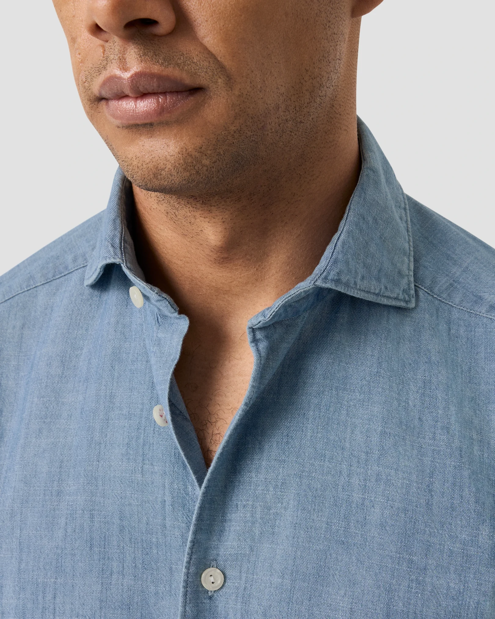 Eton - Light Blue Denim Shirt