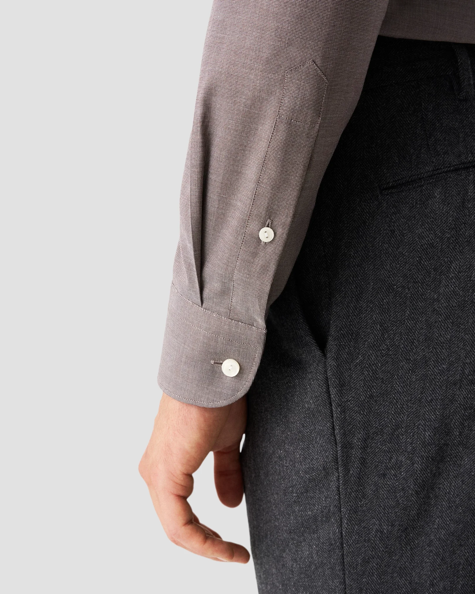 Eton - beige oxford melange