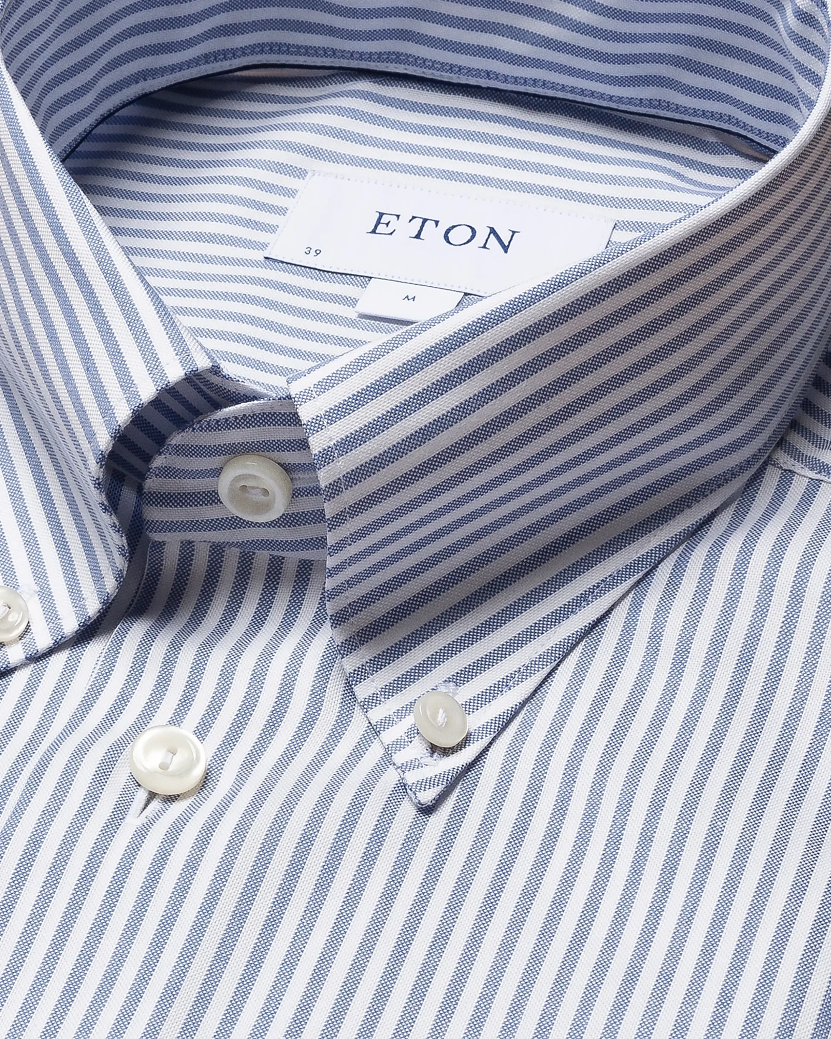 Eton - mid blue fine oxford