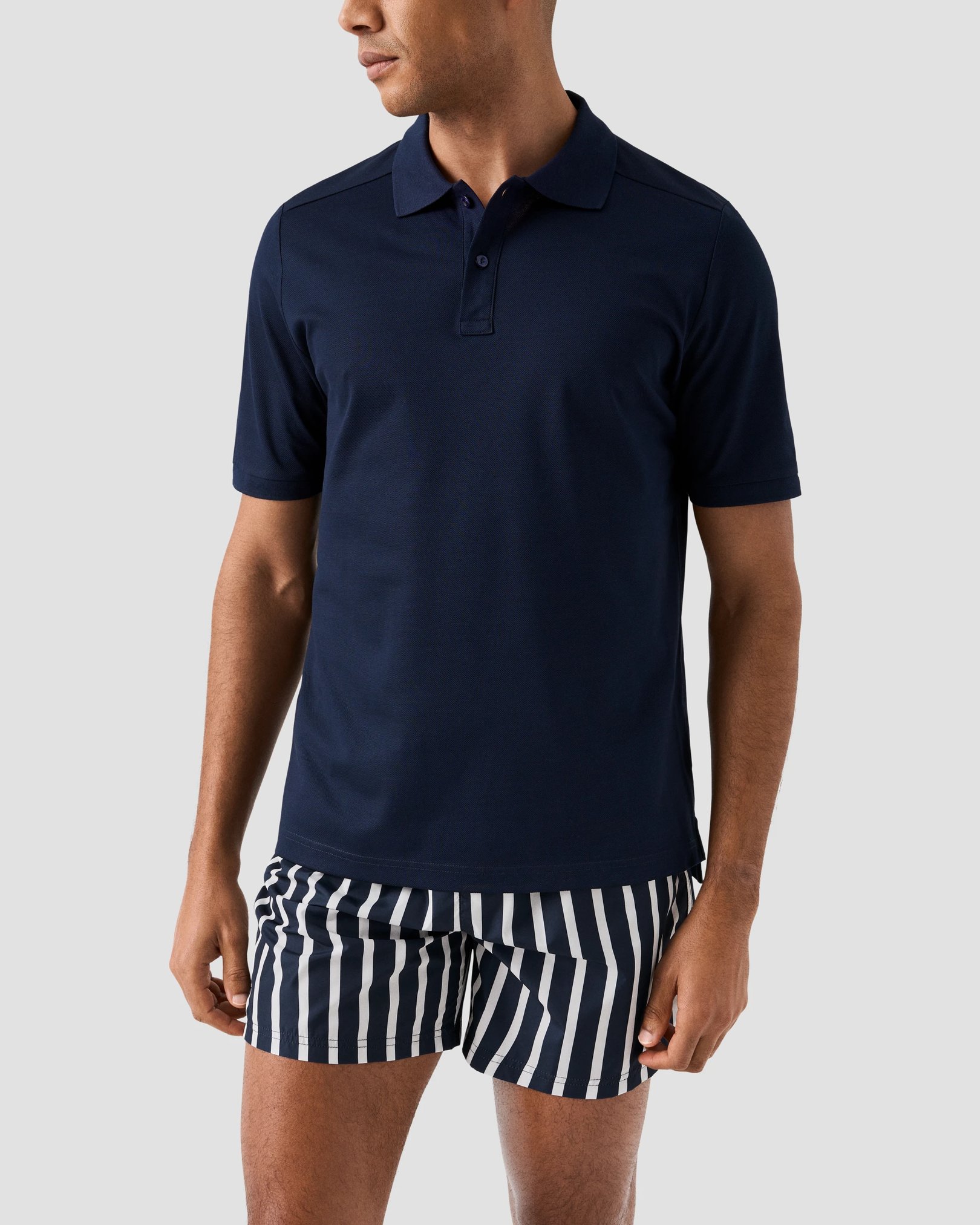 Eton - Striped Swim Shorts