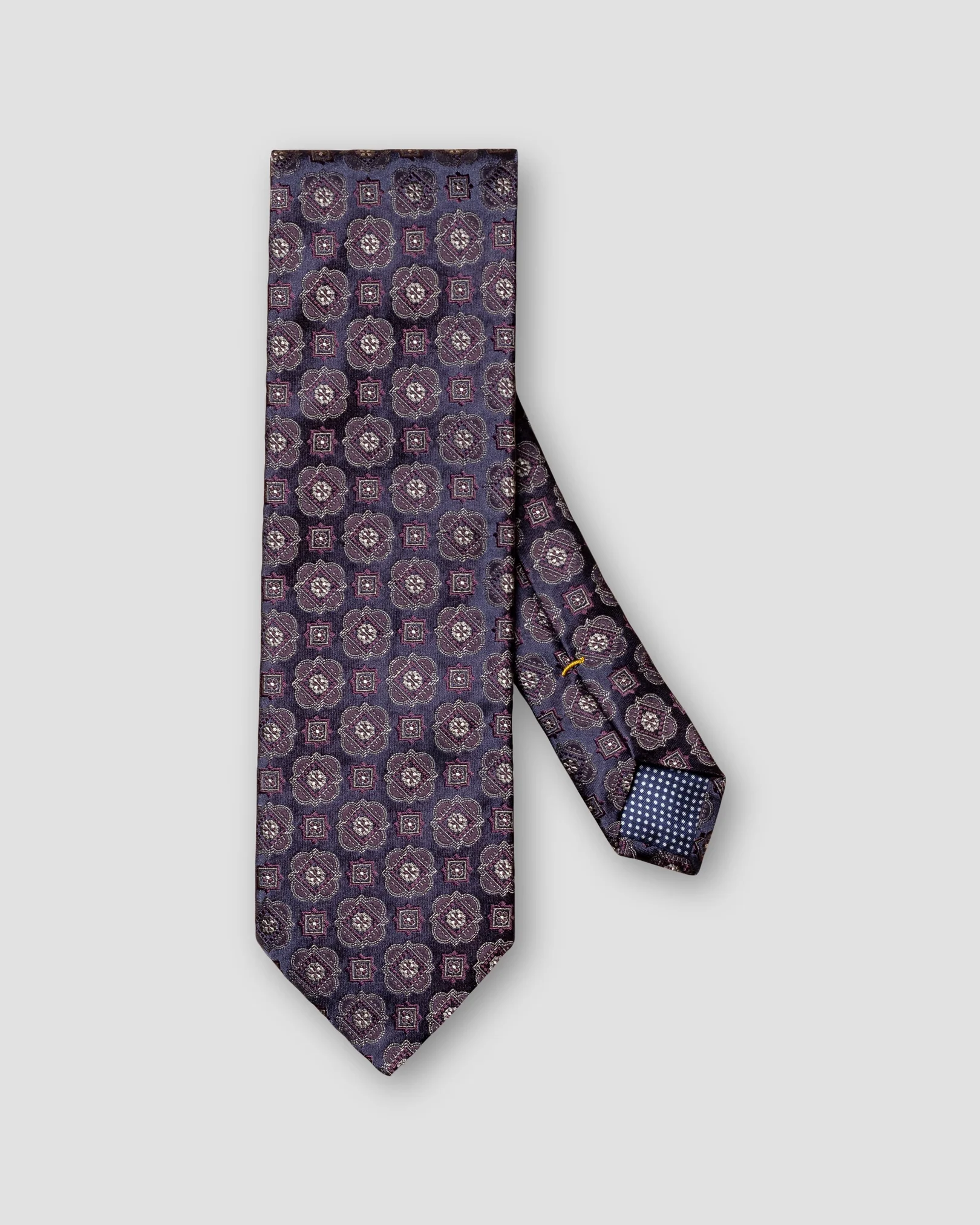 Eton - silk navy tie
