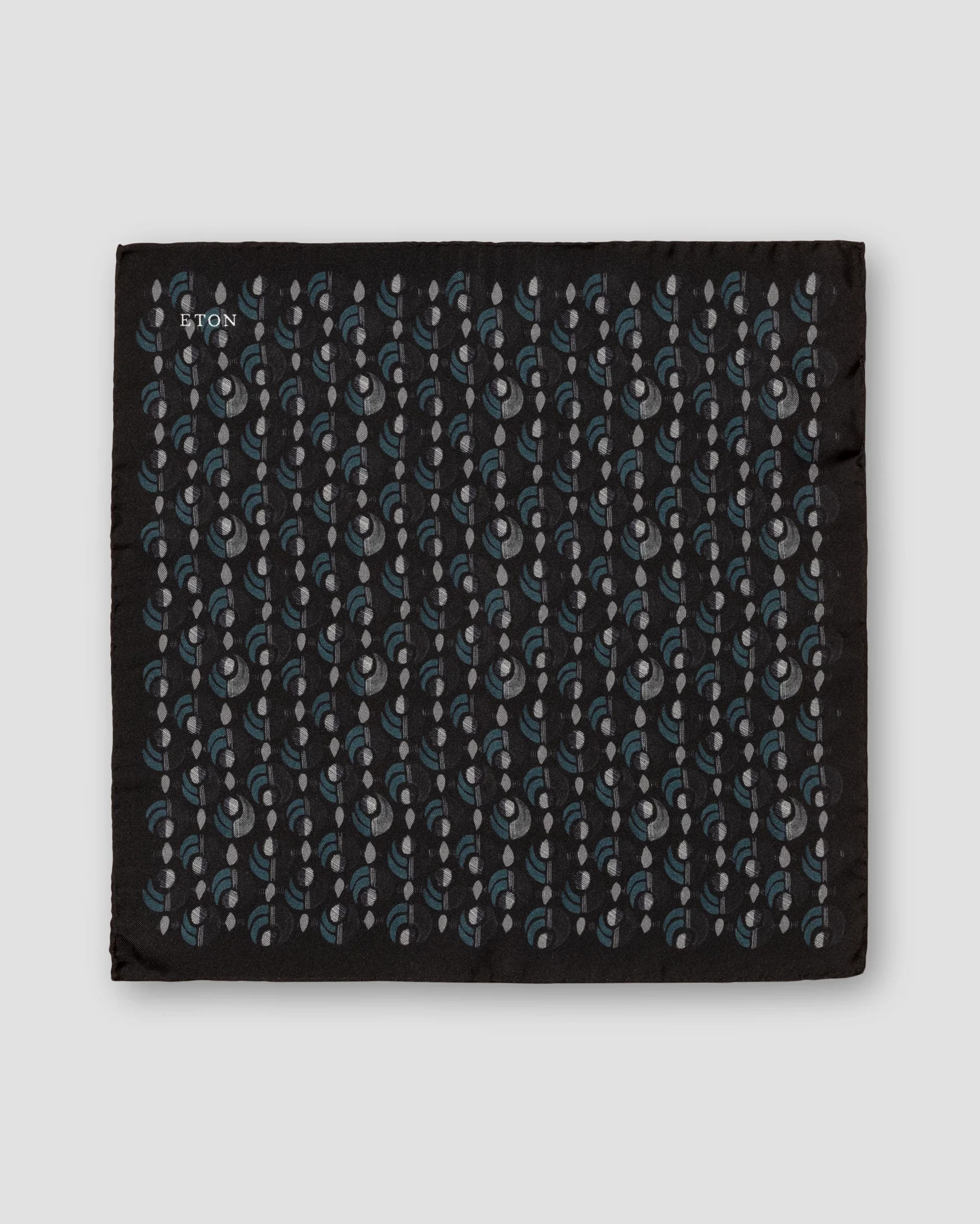 Eton - navy blue silk twill