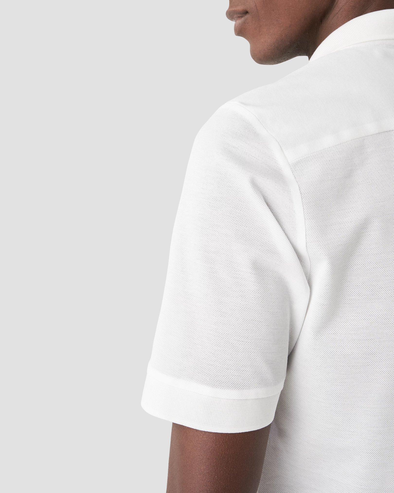 Eton - white doub heavy piquet