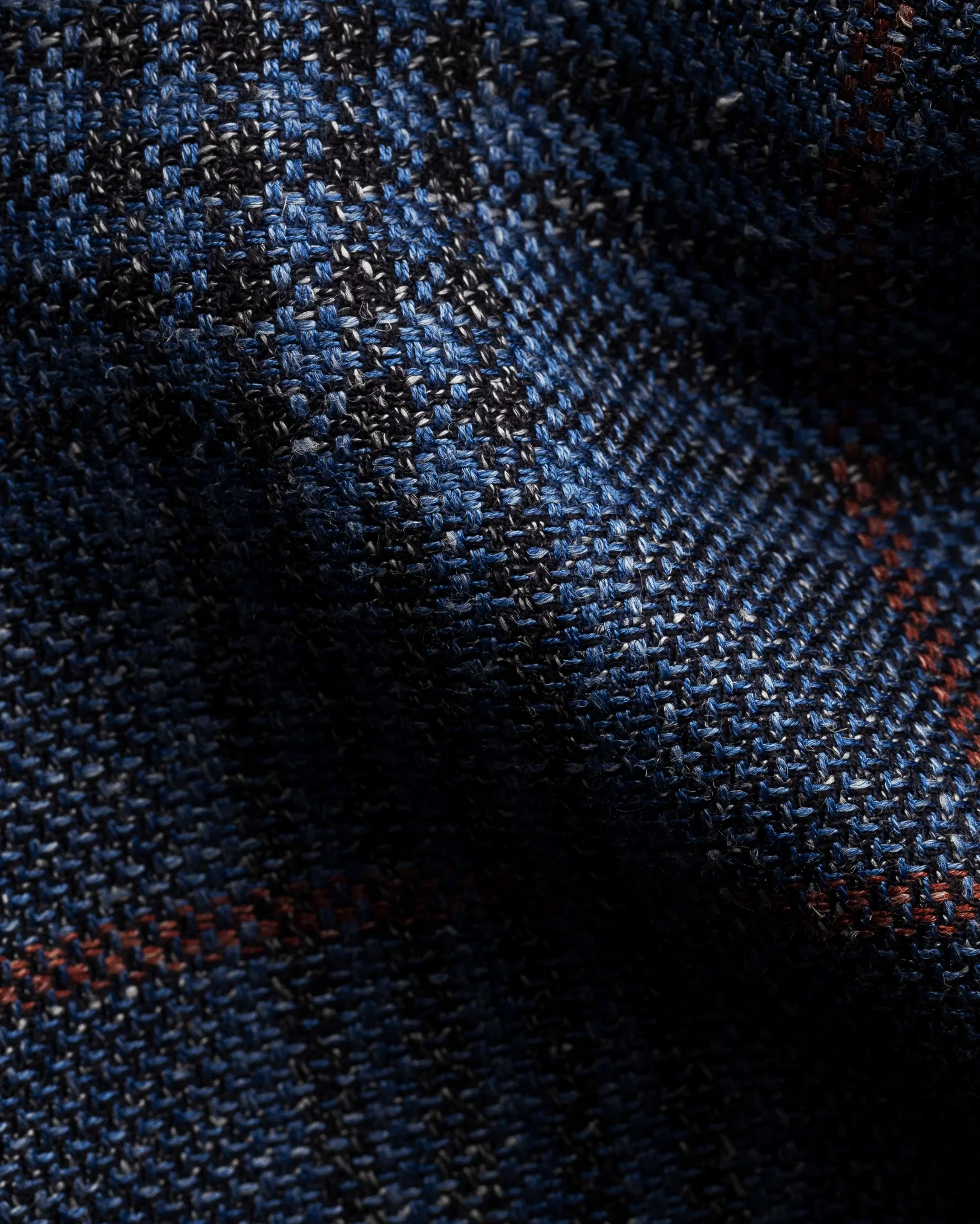 Eton - dark blue hopsack
