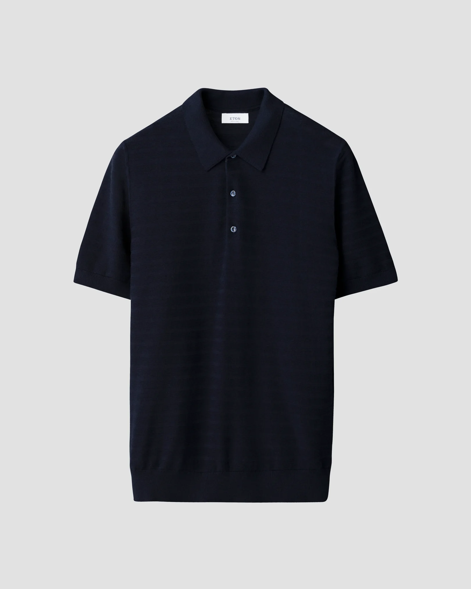 Eton - Poloshirt mit horizontalen Streifen