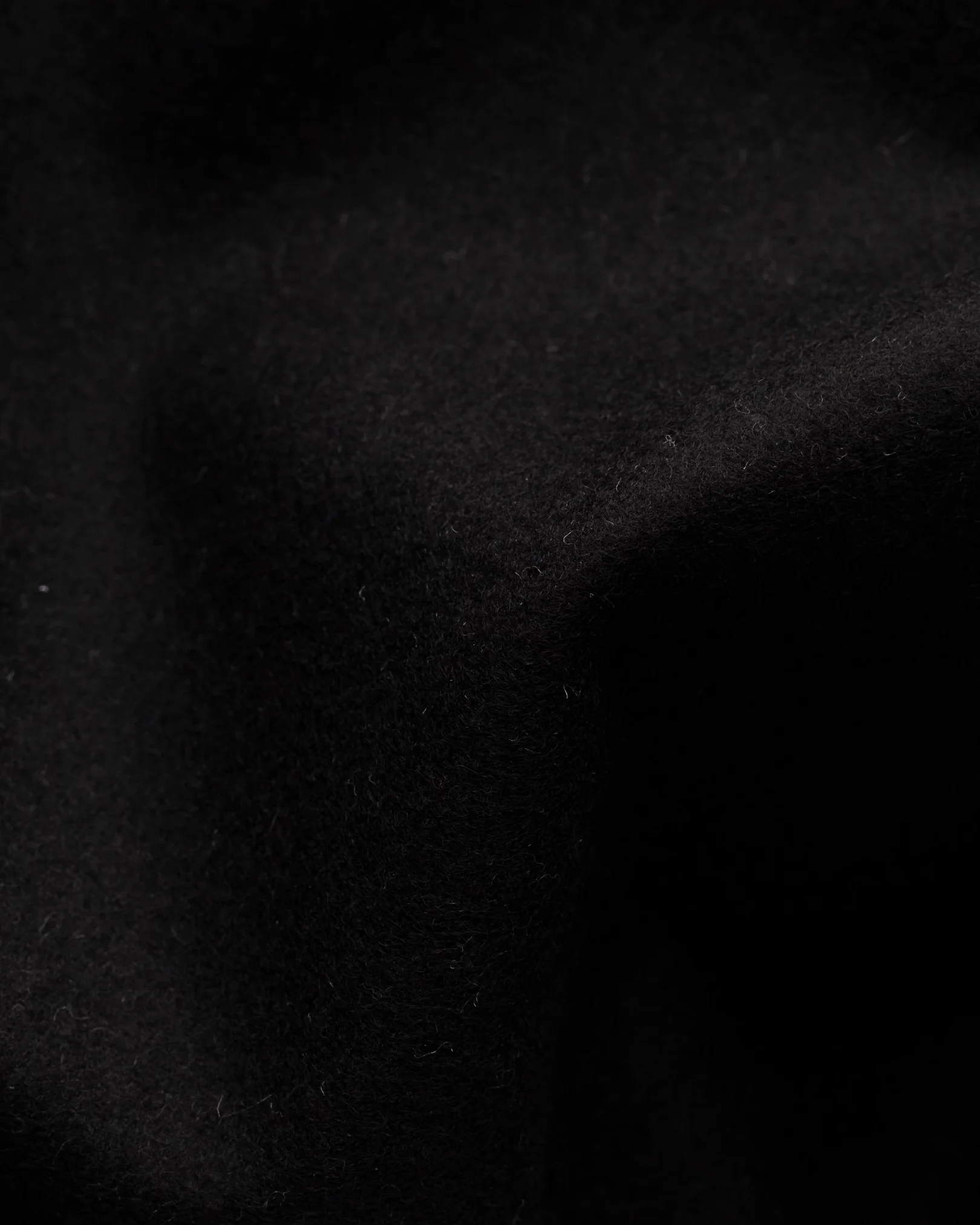 Eton - black twill wool vest