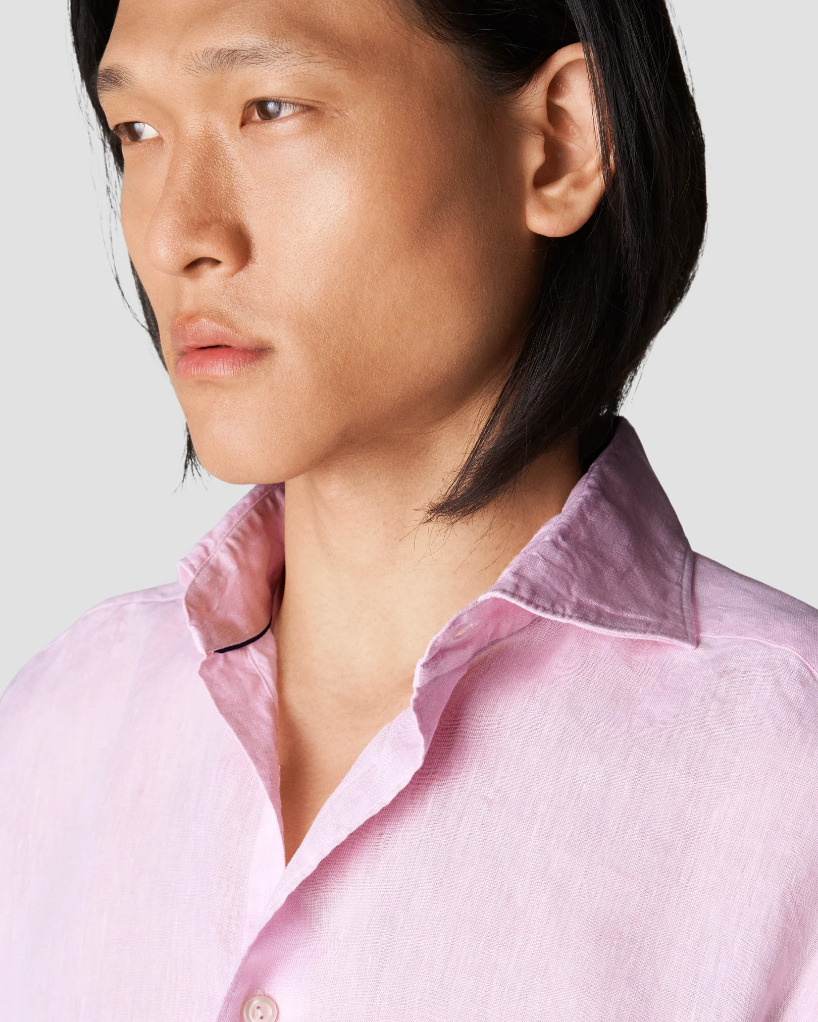 Eton - pink linen
