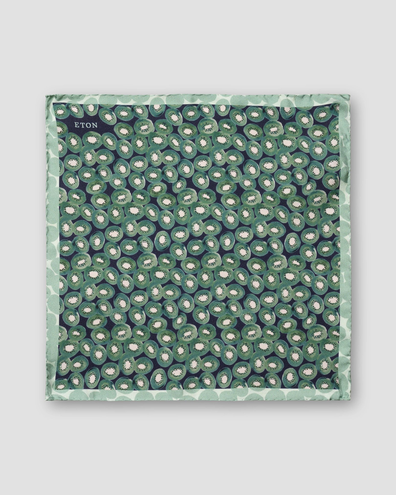 Eton - kiwi fruit pocket square