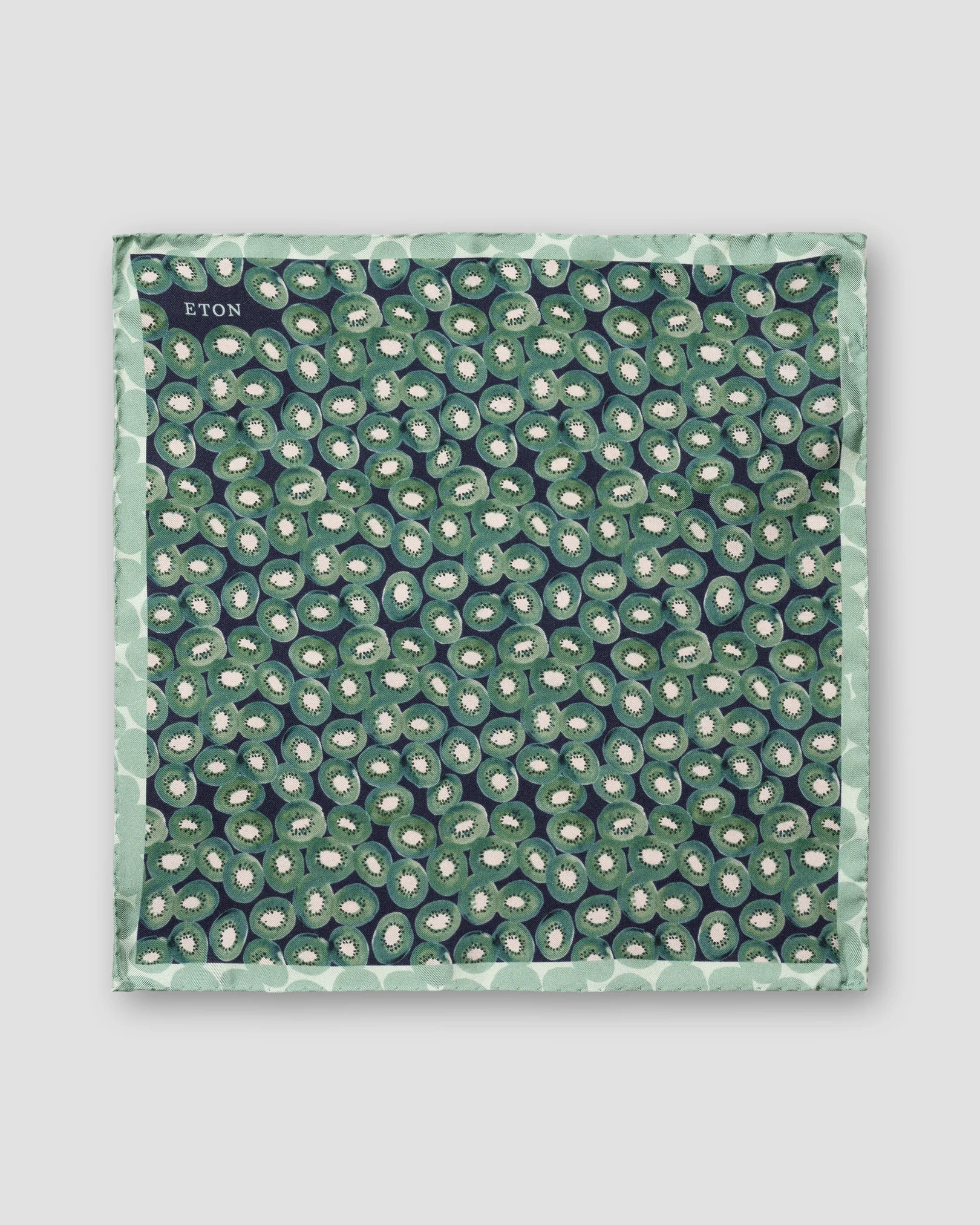 Eton - kiwi fruit pocket square