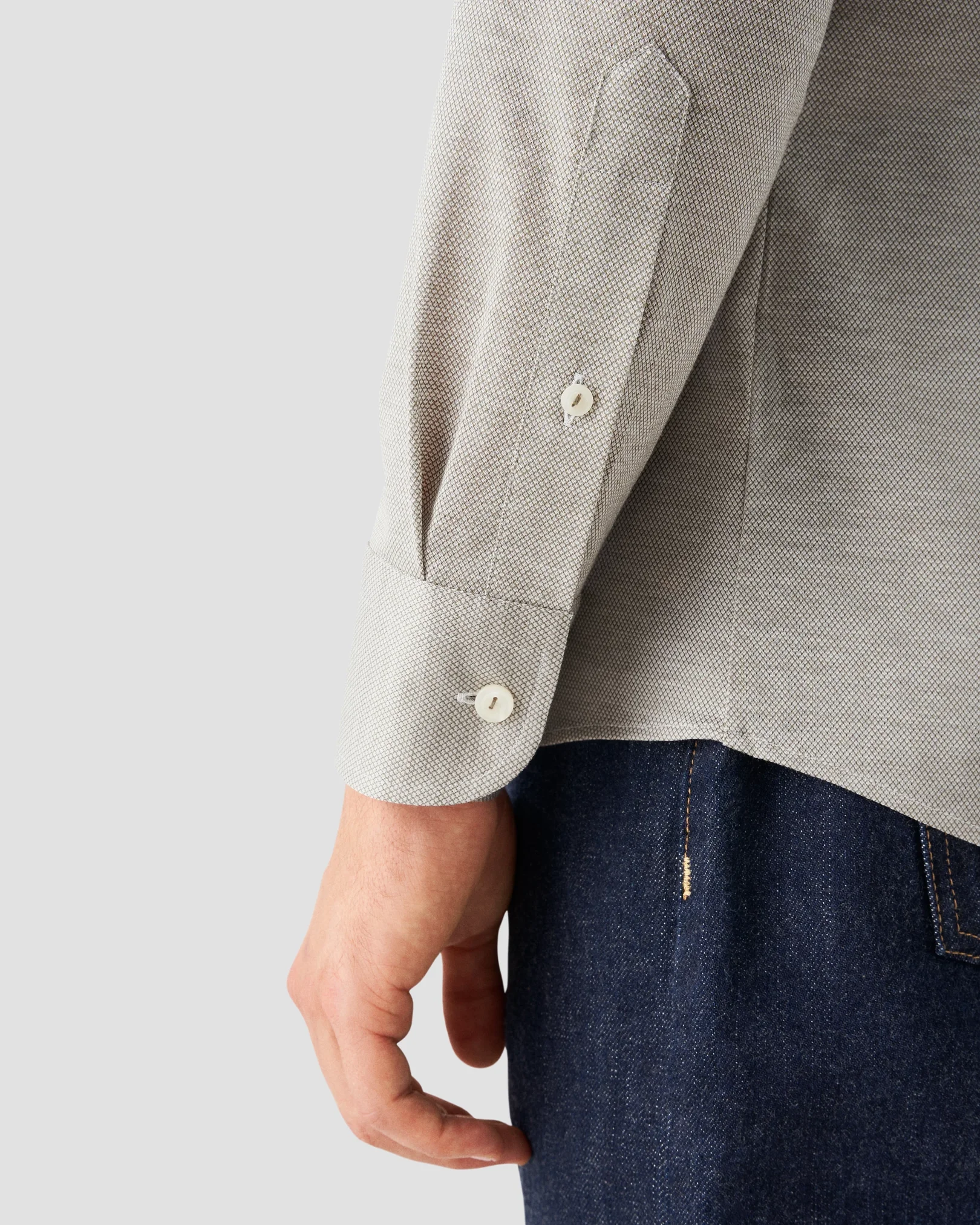 Eton - mid green knit king