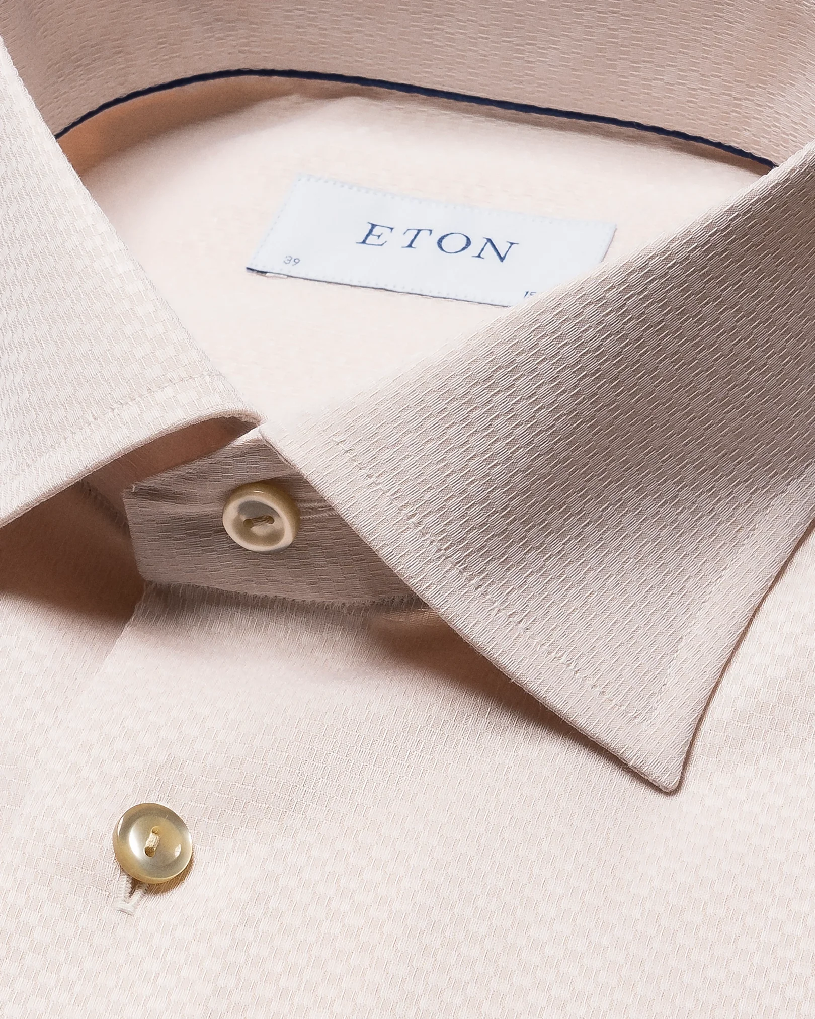 Eton - beige twill cutaway