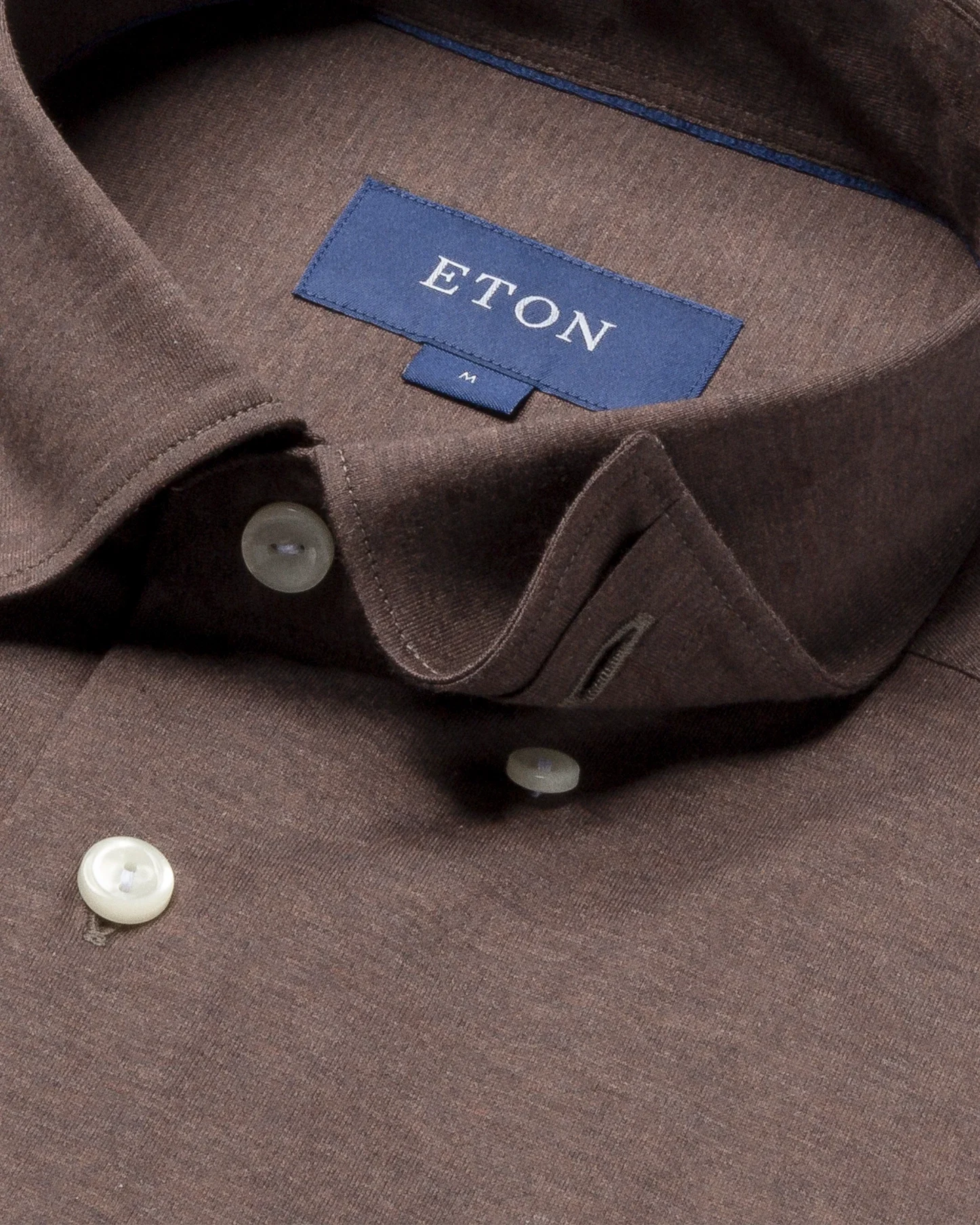 Eton - brown jersey shirt