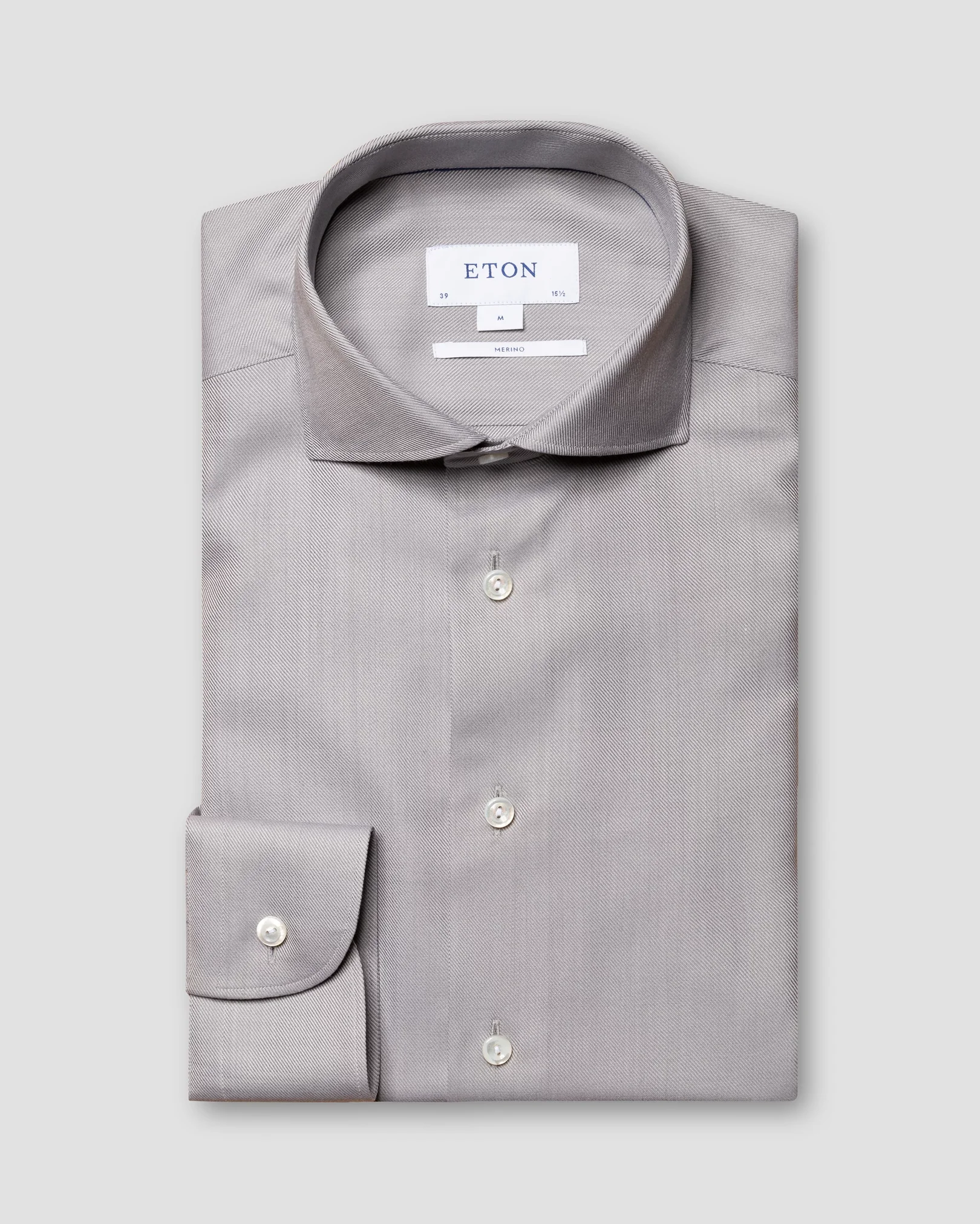 Eton - light grey merino