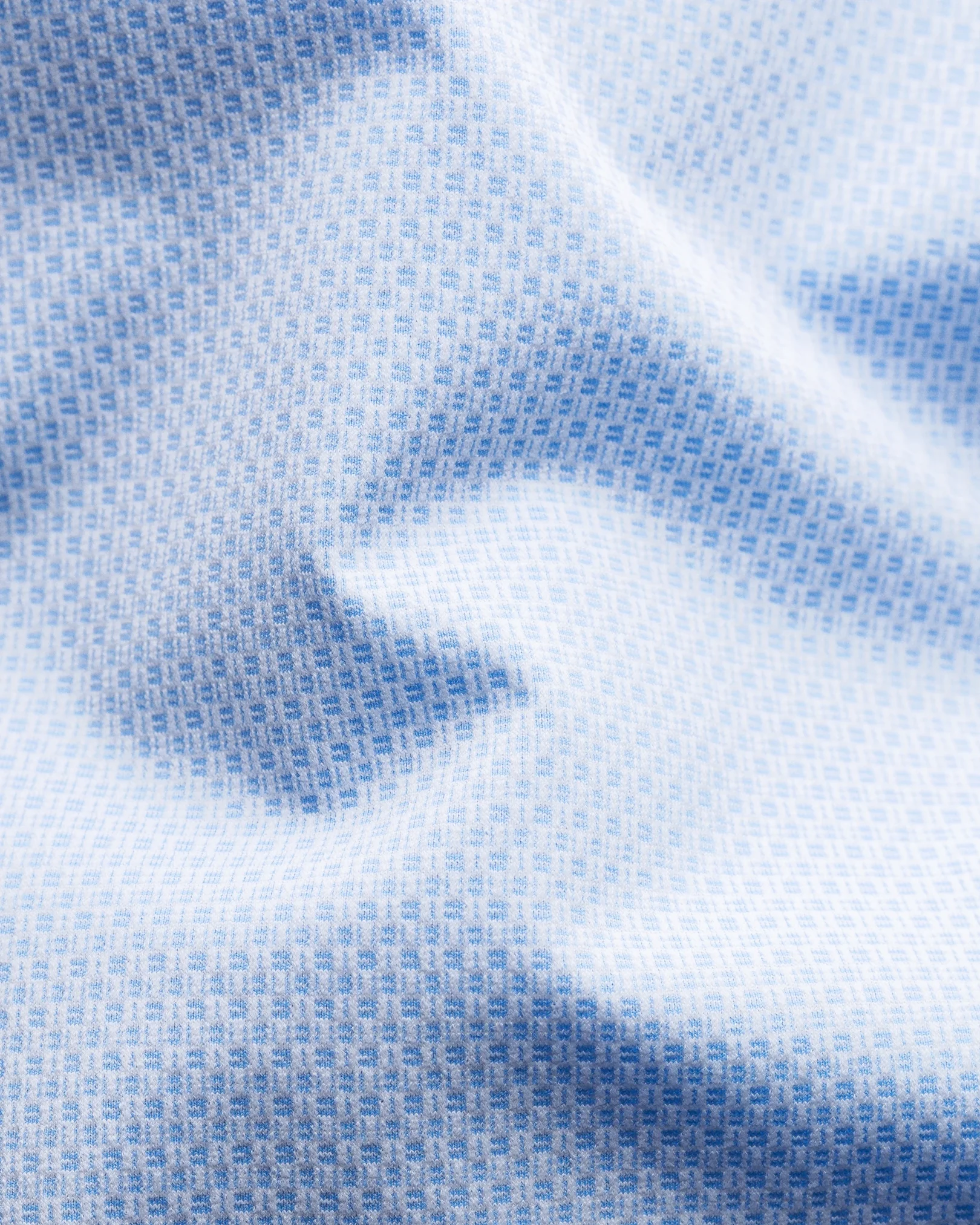 Eton - light blue 4 way stretch wide spread