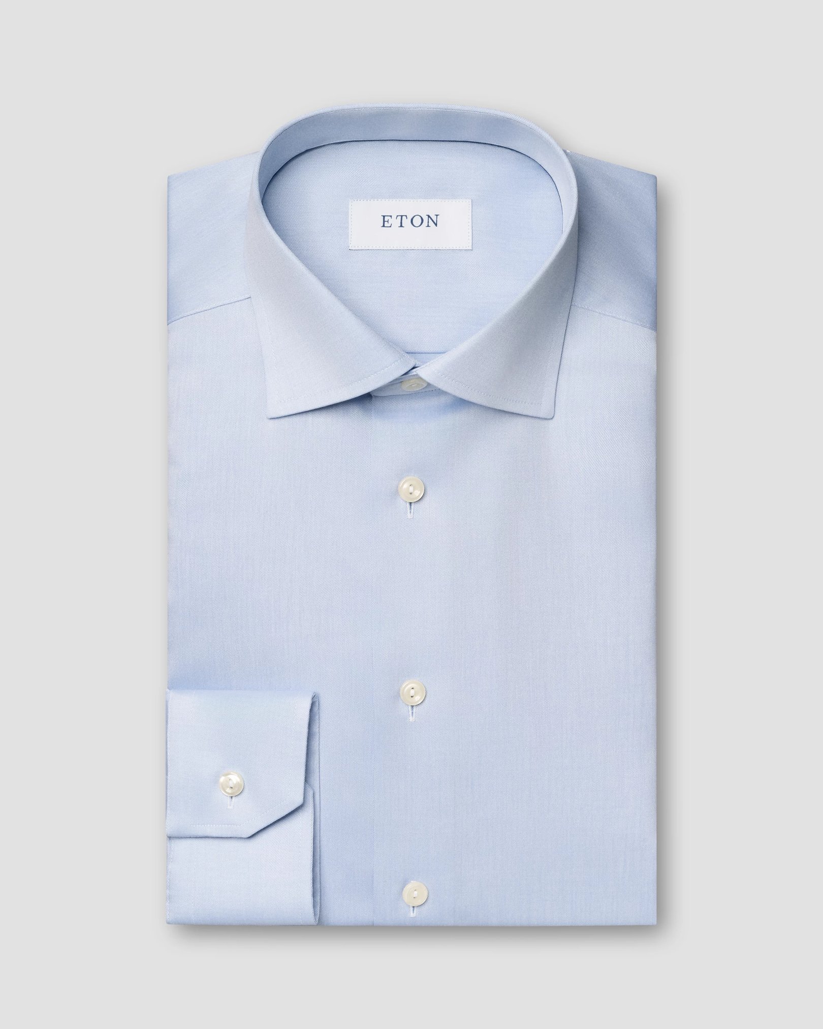 Eton - Light Blue Signature Twill Shirt