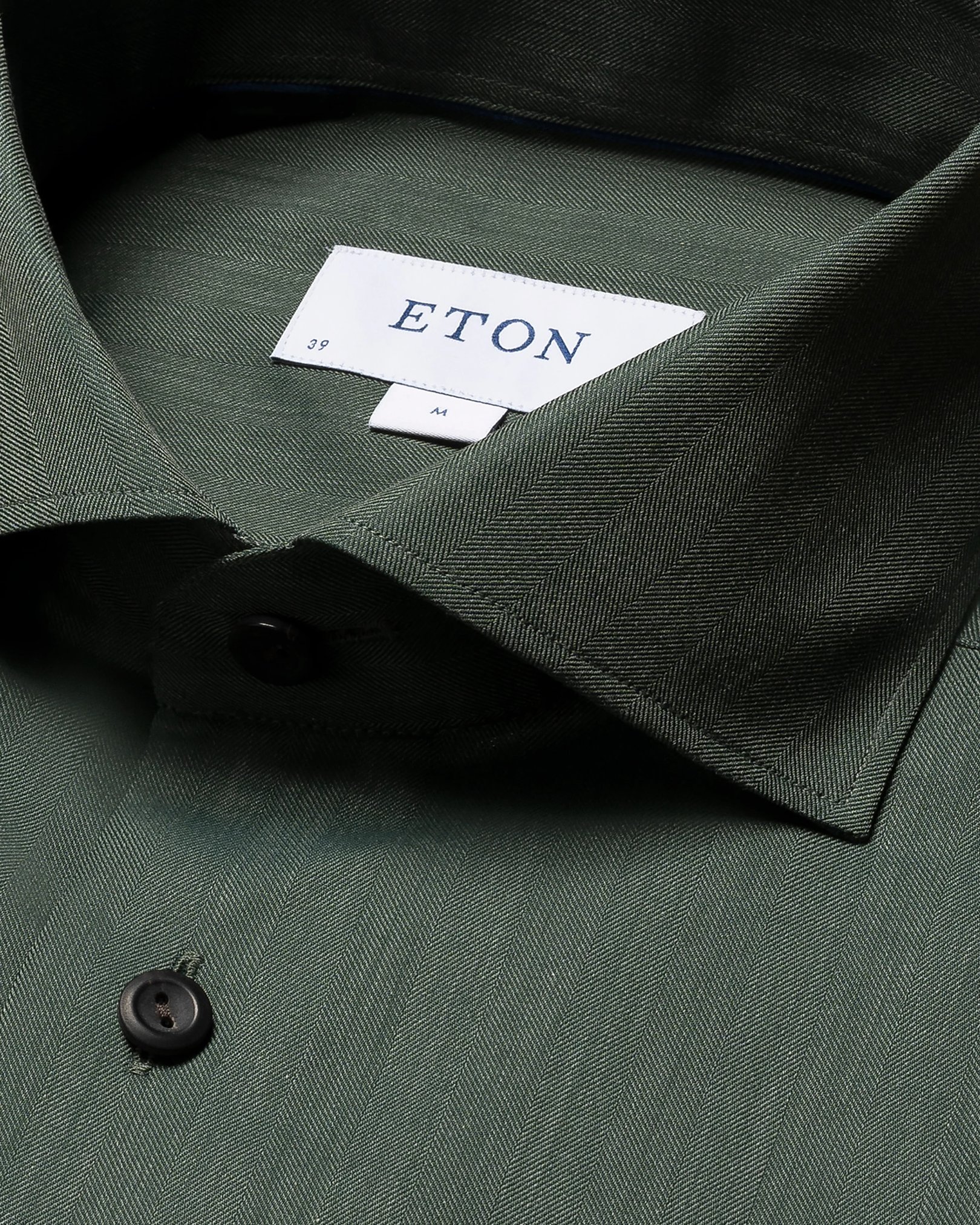 Eton - dark green flanell